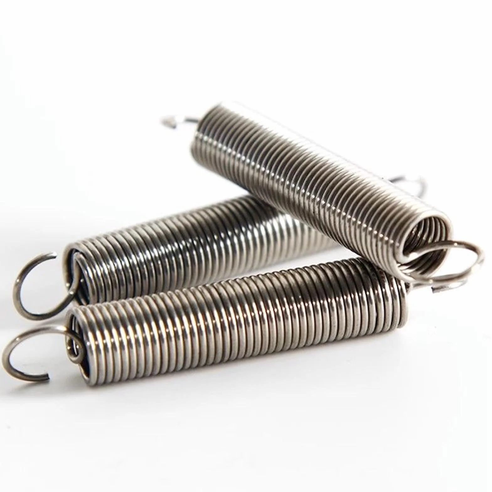 Molla a trazione con Doppio Gancio Acciaio inossidabile 0.7mm Filo Diametro 7mm OD 50mm Lunghezza