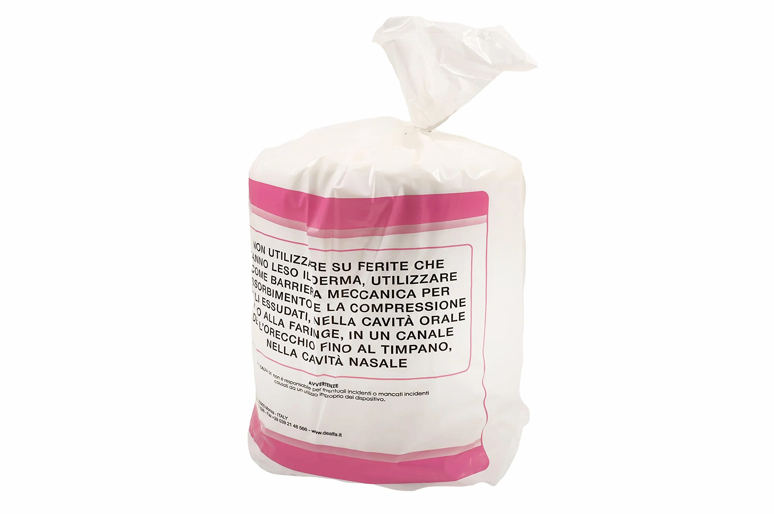 DEALFA Cotone Idrofilo QUALITA' ORO con Taglio ZIG ZAG - 100% Puro Cotone - Alta Assorbenza - Ideale per Pelli Sensibili - Monouso - Confezione da 1 Kg