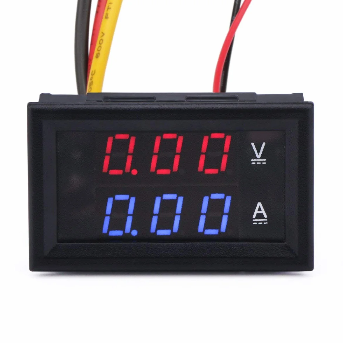 DEOK Digitale LED Voltmetro Amperometro 100V 10A DC Corrente Tensione Tester da Pannello 2in1