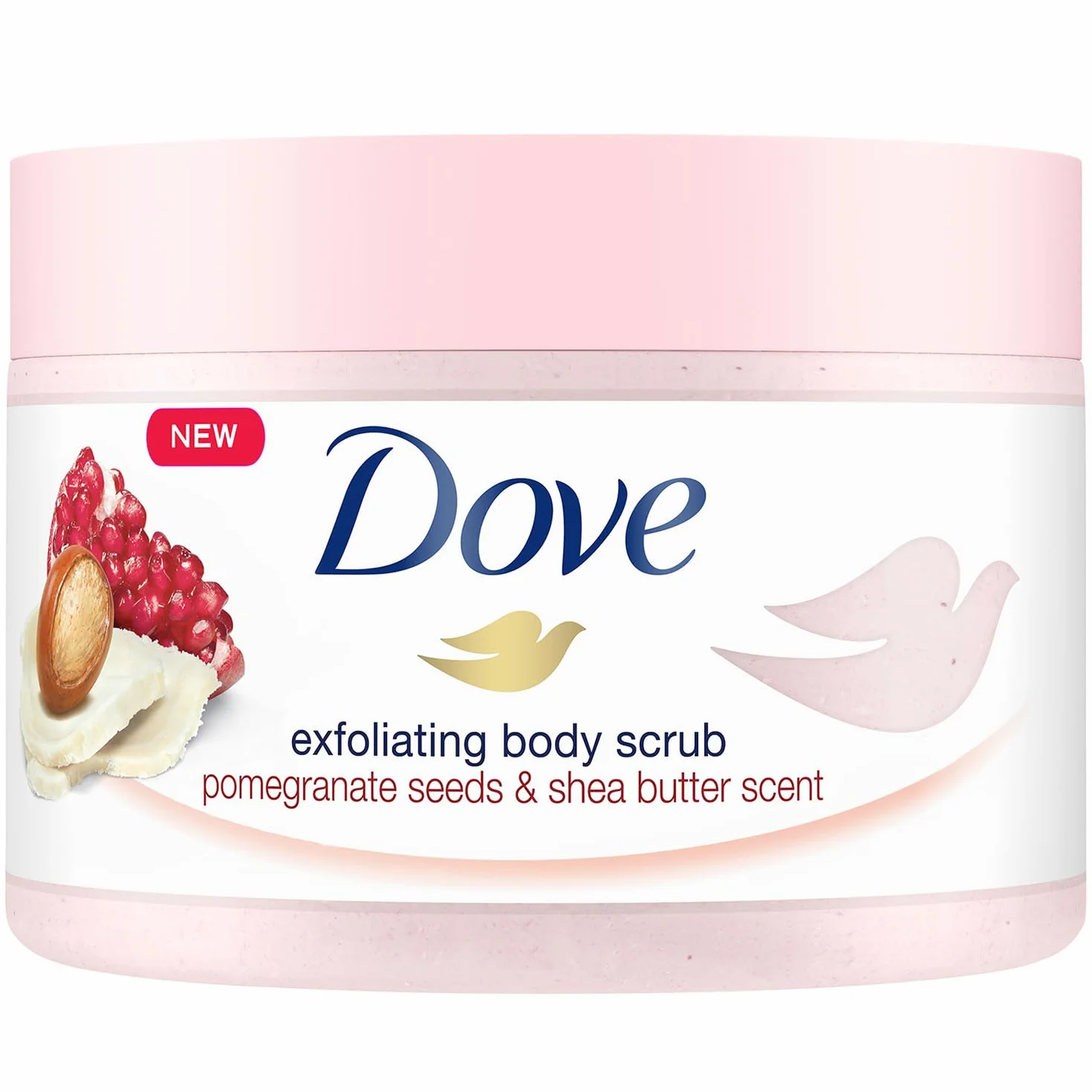 DOVE Scrub esfoliante per il corpo al melograno