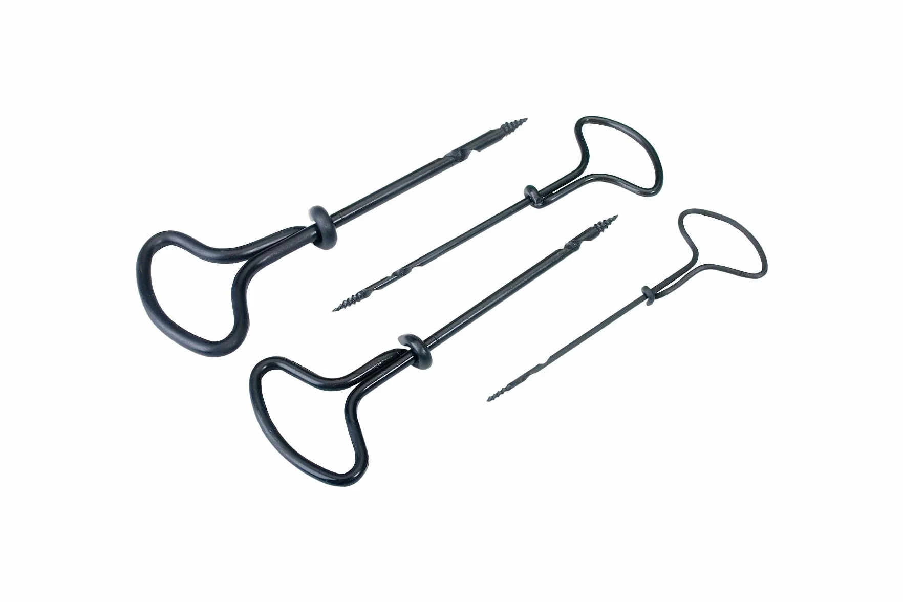 Pebaro NA2-3-4-5S Set 4 Punte per Trapano a Mano Legno Morbido Castagno