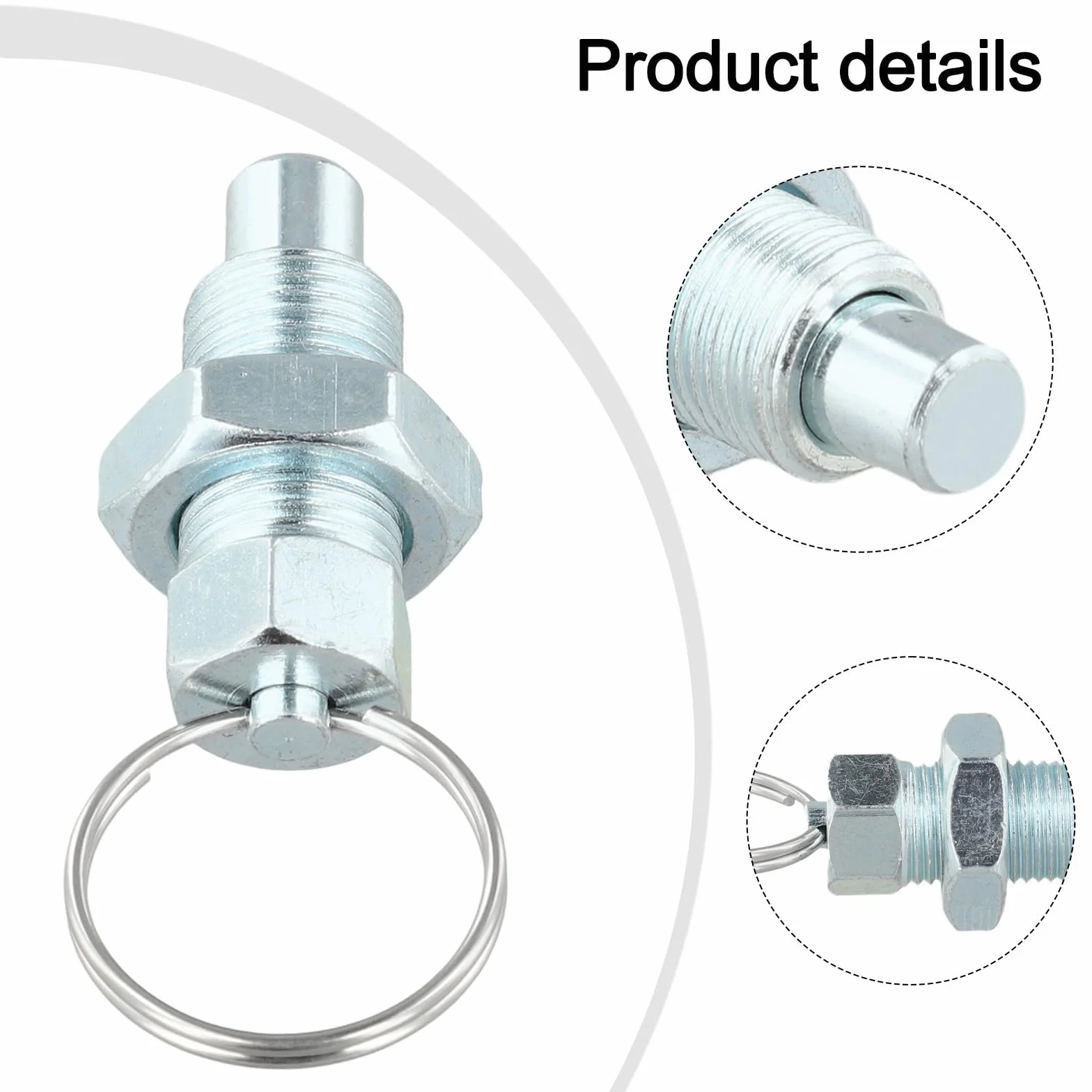 Cavo in acciaio inossidabile a sgancio rapido M12 x 71 mm per palestra hardware