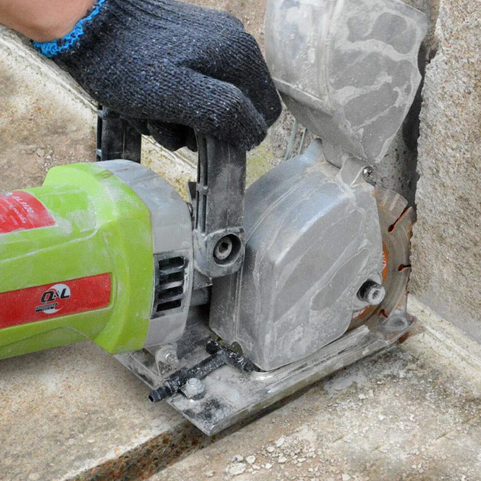 SHZICMY Scanalatrice da parete elettrica 4000 W 7500 giri/min per marmo granito calcestruzzo