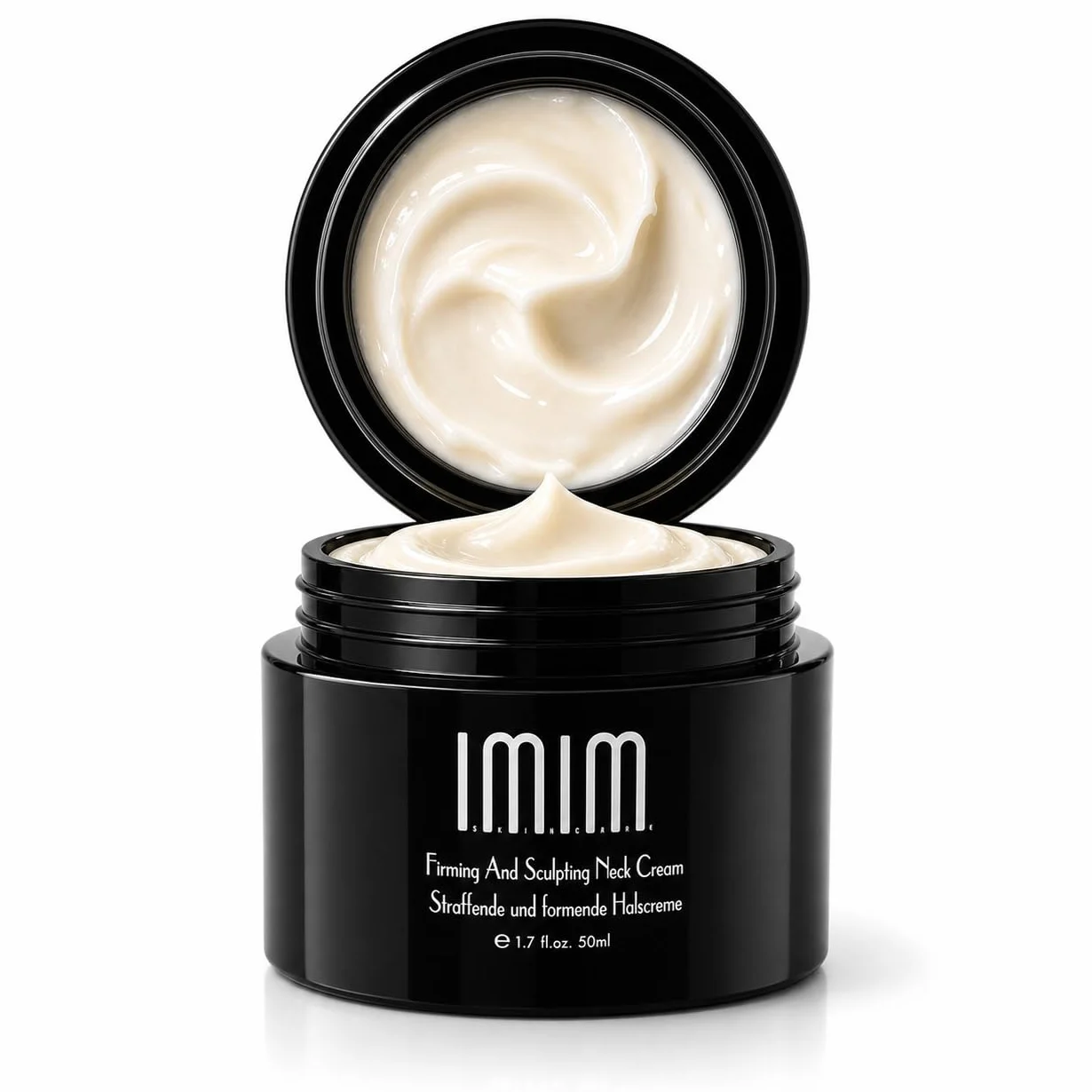 IMIM Crema Collo Rassodante e Modellante 50ml – Crema Antietà Avanzata Effetto Lifting con Tripeptide-1, Pentapeptide-4 e Esapeptide-8 – Idratante Antirughe per Collo e Décolleté