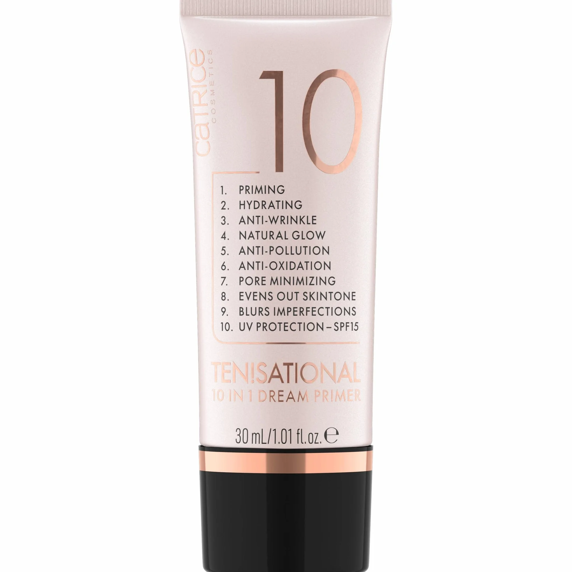 Catrice Ten!sational 10 in 1 Dream Primer Viso, anti-età, idratante, levigante, naturale, luminosa (30ml)