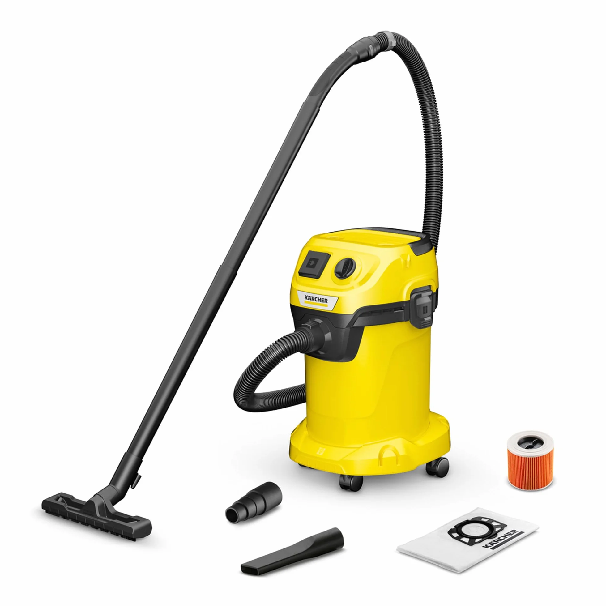 KÄRCHER WD 3 P V-19/4/20 odkurzacz mokro-suchy 1000W 19L stal nierdzewna