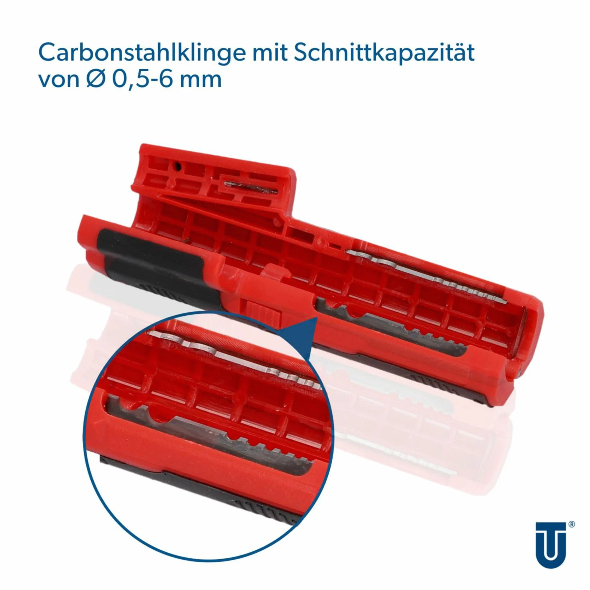 UNITEC Spellacavi per cavi coassiali RG59 RG6 8-13 mm
