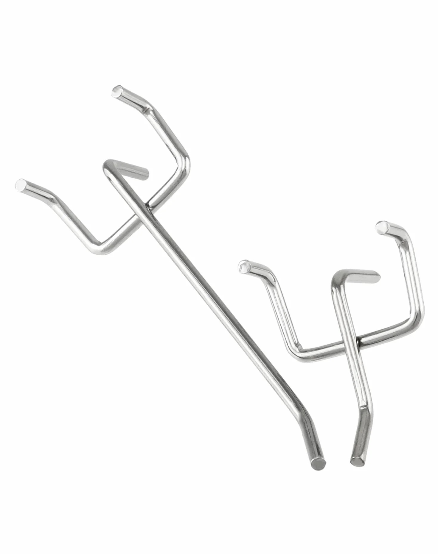 QWORK ganci per pannello forato portautensili 5 cm 10 cm