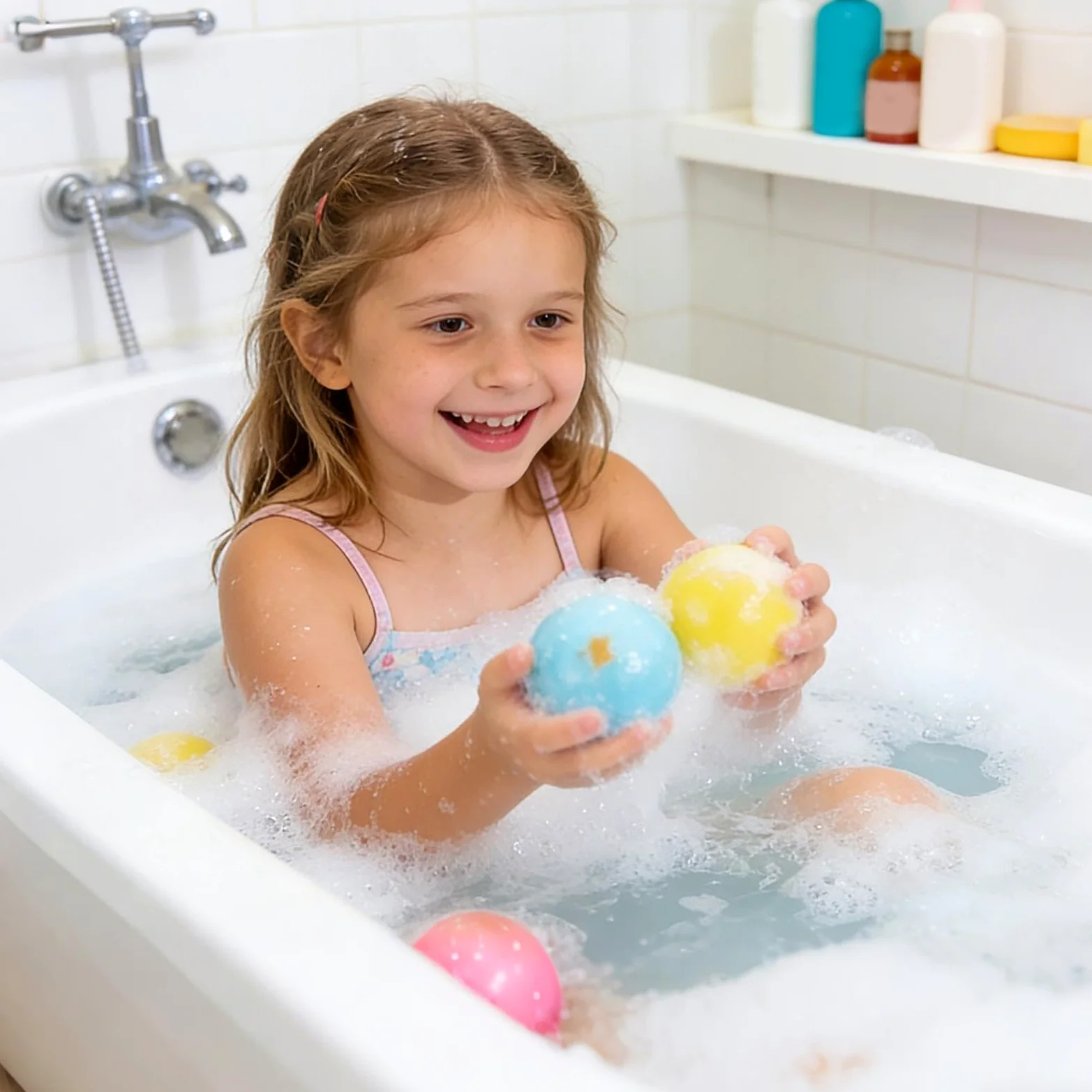 Bombetta da Bagno Effervescente 12 Pezzi Detergente Corpo Rilassante per | Set Spa con Giocattoli per Bambini Ragazzi Ragazze Vasca da Bagno Casa Hotel Spa