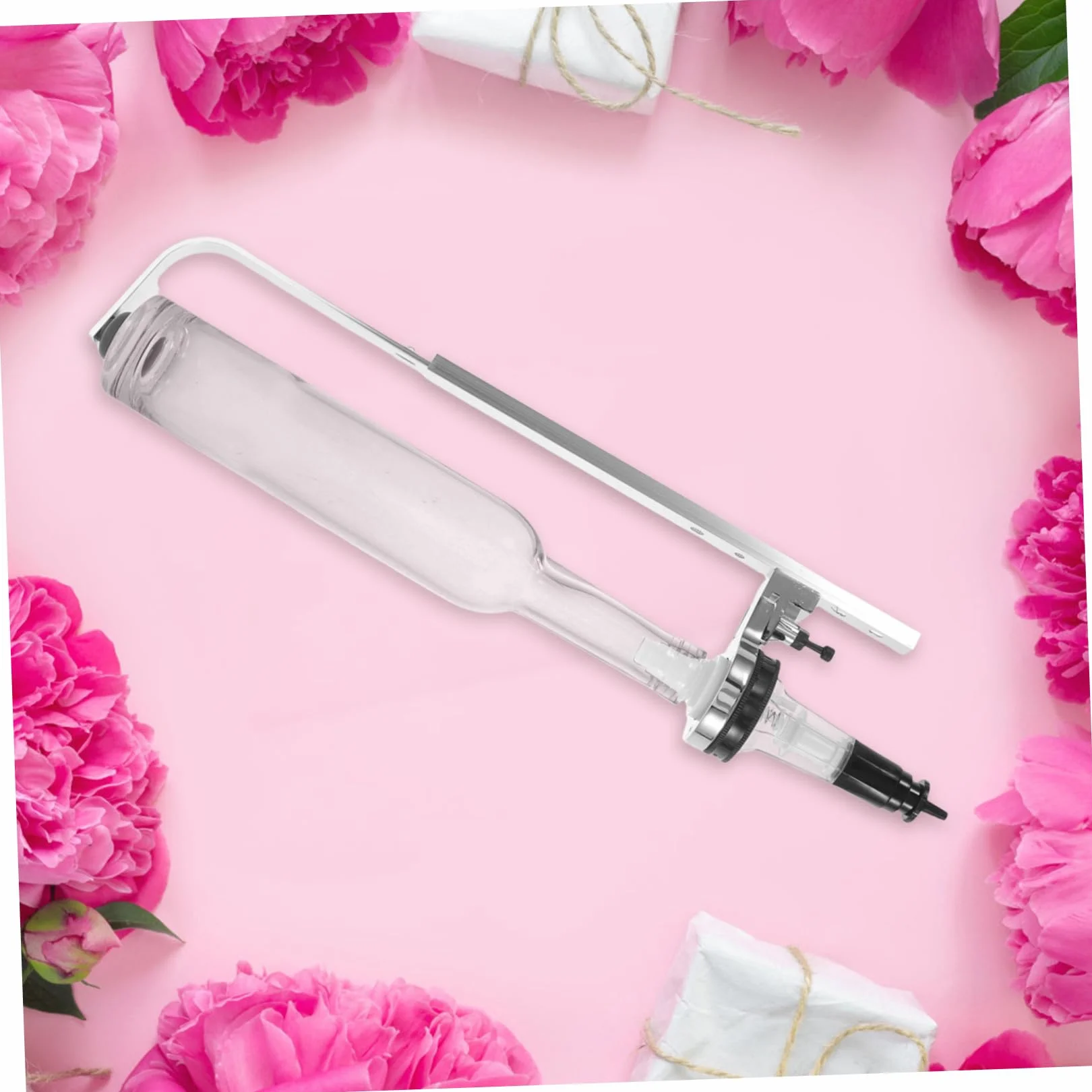 Happyyami Kit Strumenti per Ricarica Profumo Pompa in Vetro 400 Ml, Accessori per Distribuzione Profumo in Spazi Commerciali e Viaggi, Soluzione per Controllo Dosaggio Liquido