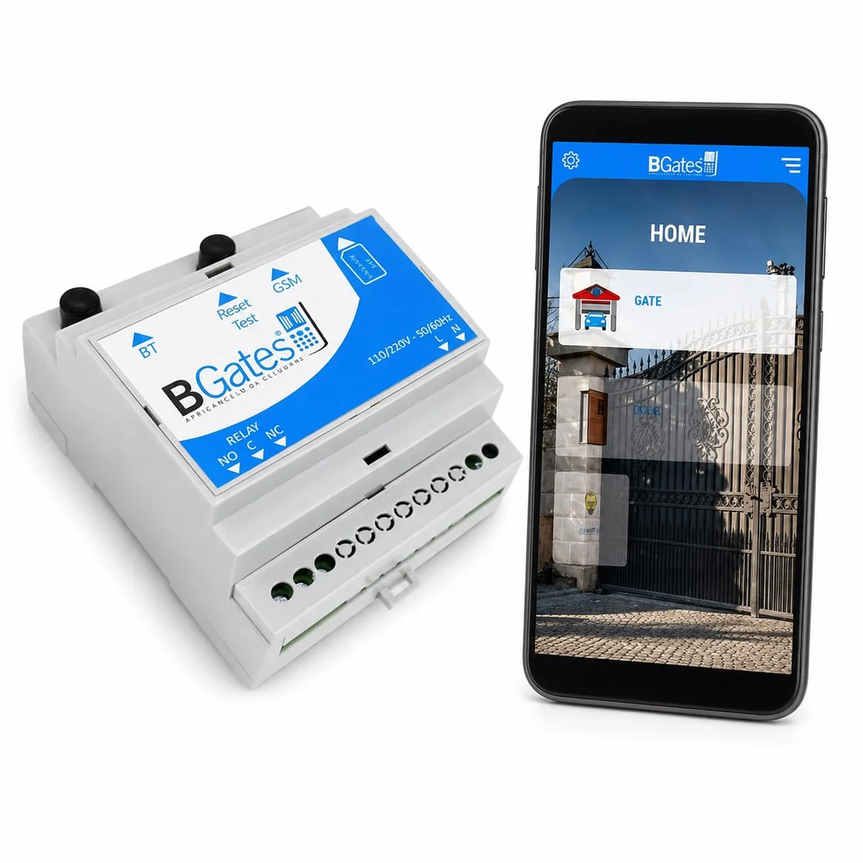 Apricancello GSM Bluetooth GT Smart per Cancello e Portone - Modulo Apertura con App iOS/Android