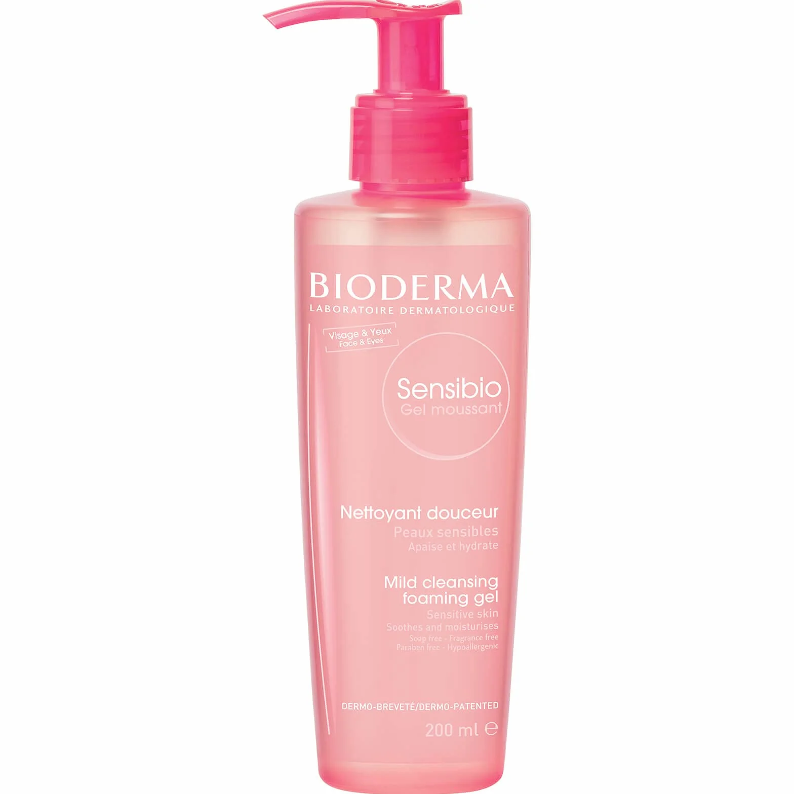 Bioderma Créaline - Gel schiumogeno, 200 ml