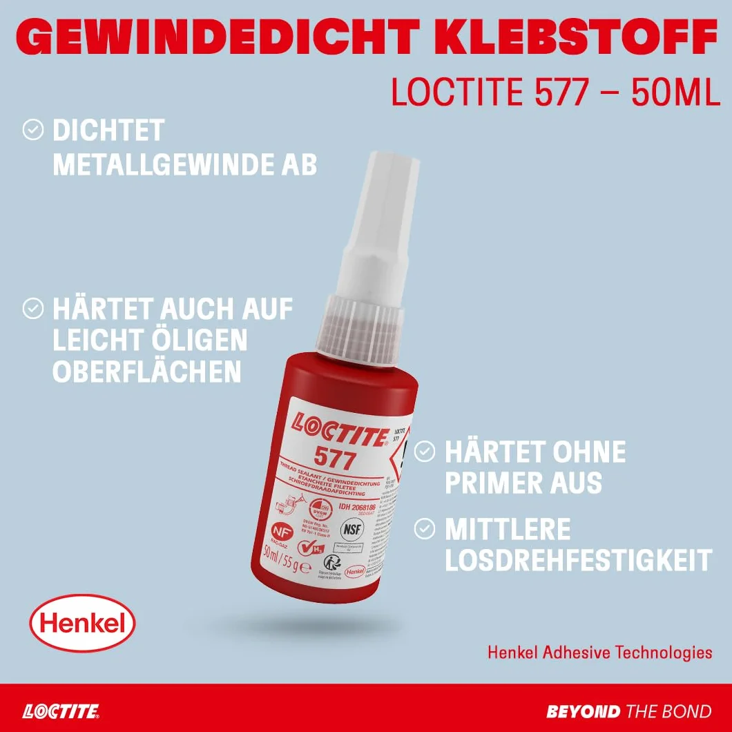 Loctite 1831707 234560 Borgmittel Luft/Hydraul 50 ml
