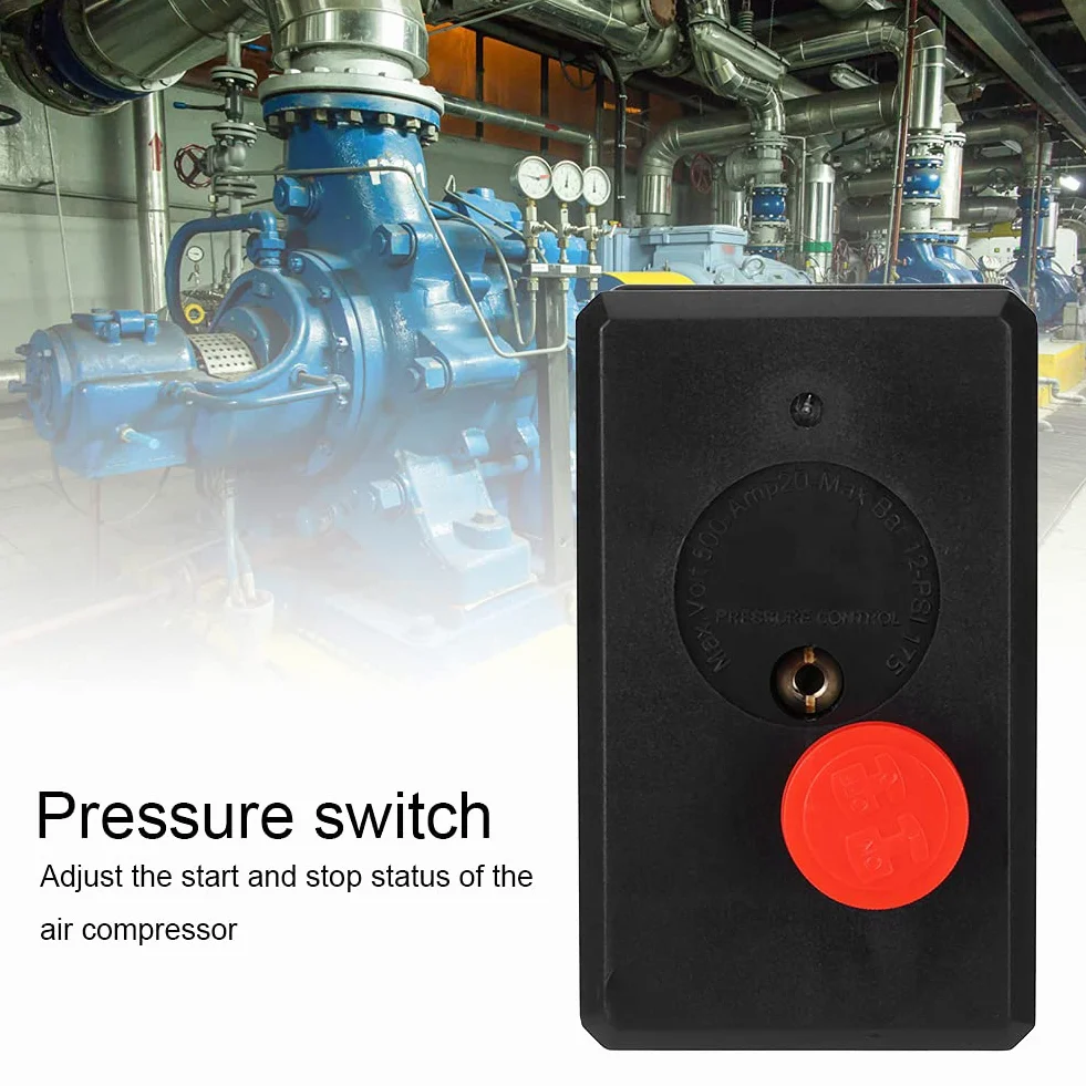 Pressostato Verticale Trifase 380V 8KG FB-31 Compressore D'aria Sostituzione Controllo Foro Singolo