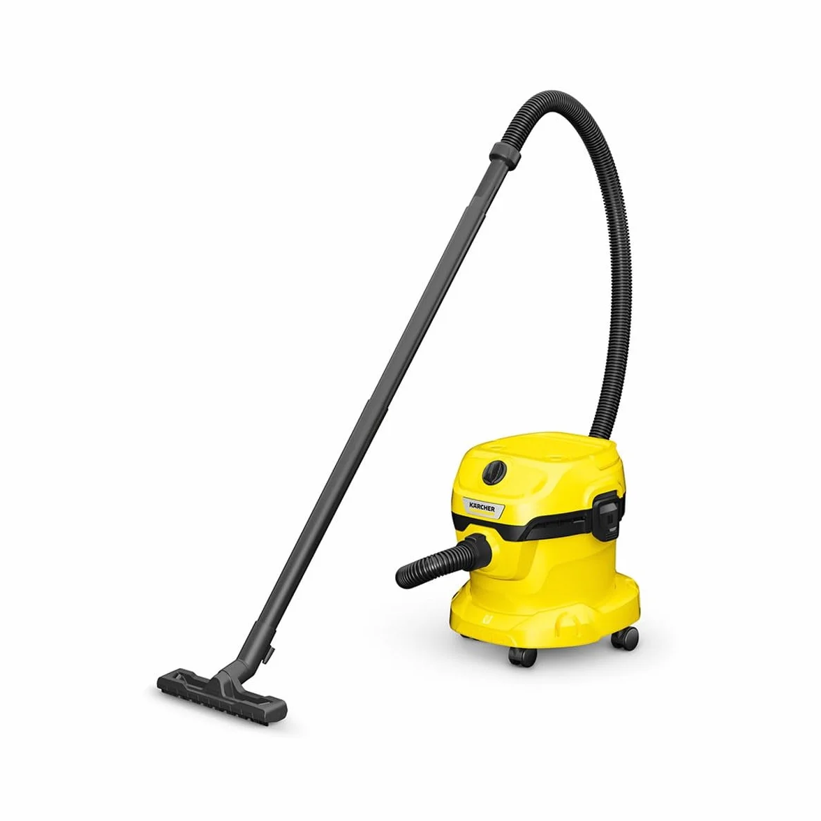 Kärcher Aspiratore Solidi Liquidi WD 2 Plus 1000W 12L Filtro a Cartuccia Tubo 1,8m