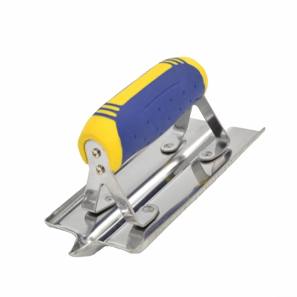 Cement Plaster Plus Strumento per finitura stucco liscio acciaio inox set per casa