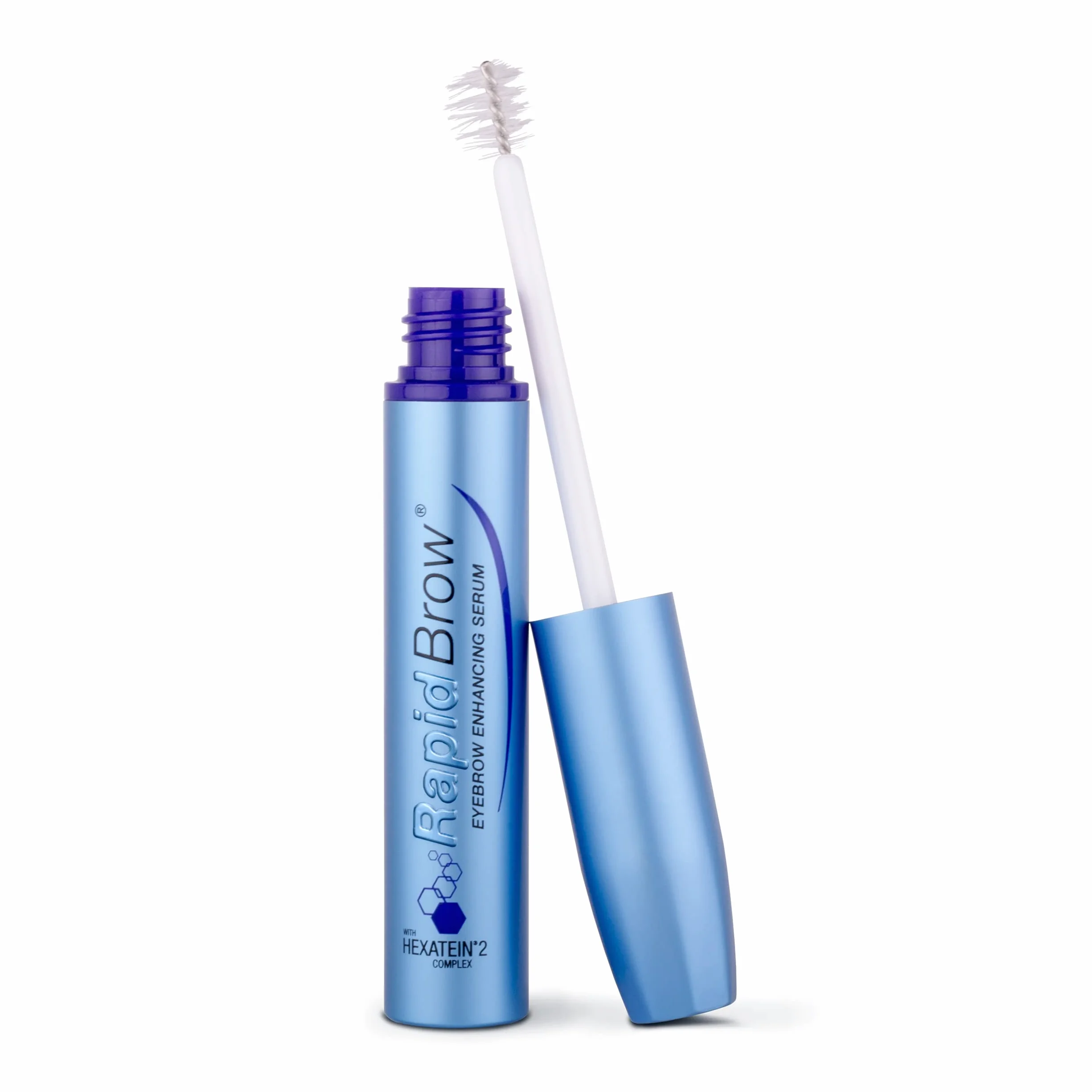 RapidBrow® - Siero Rinforzante per Sopracciglia con Ingredienti Naturali 3 ml - Look di Sopracciglia Folte, Idratate e Definite in 4 Settimane
