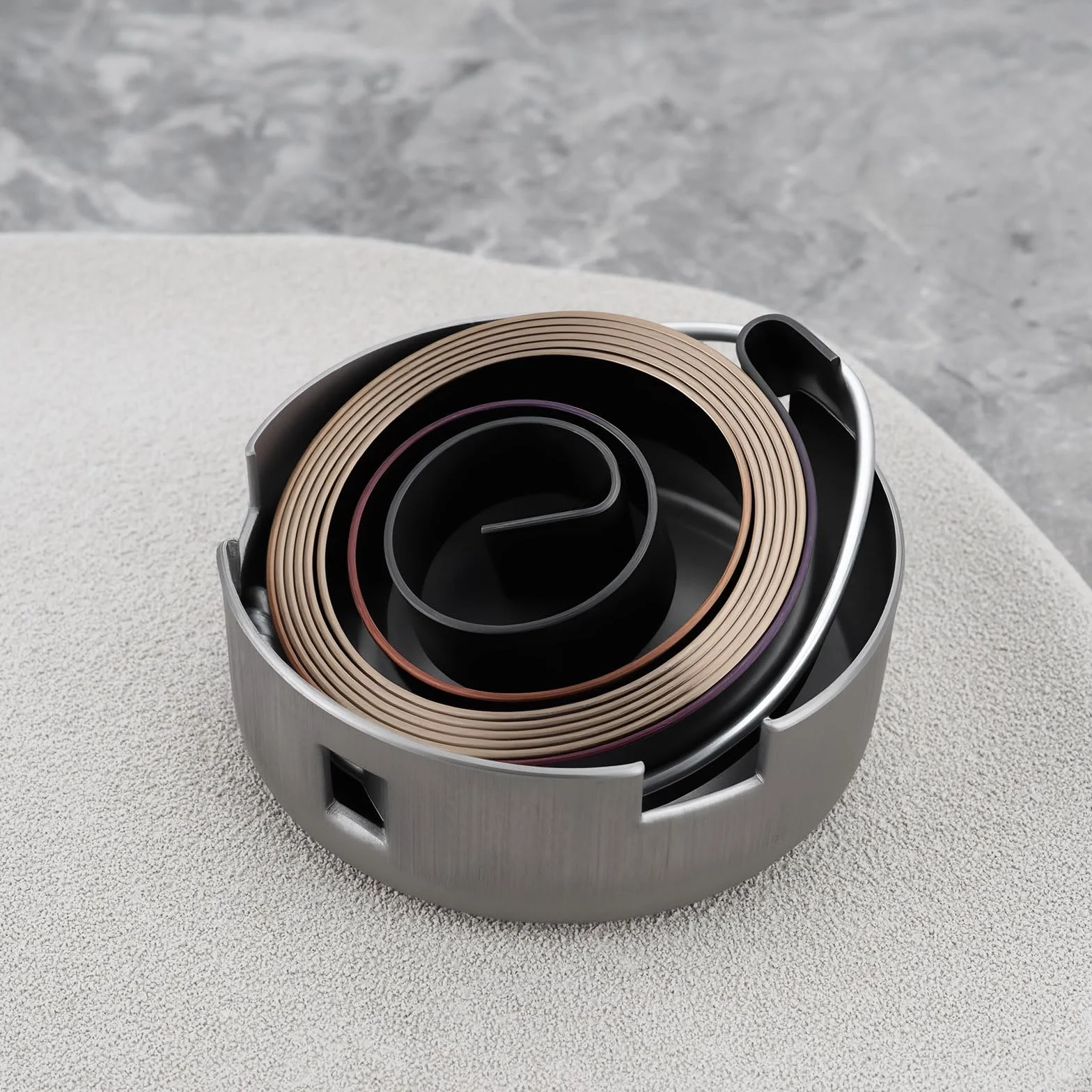 Molla di ritorno del trapano a spirale 52 mm con coperchio a molla