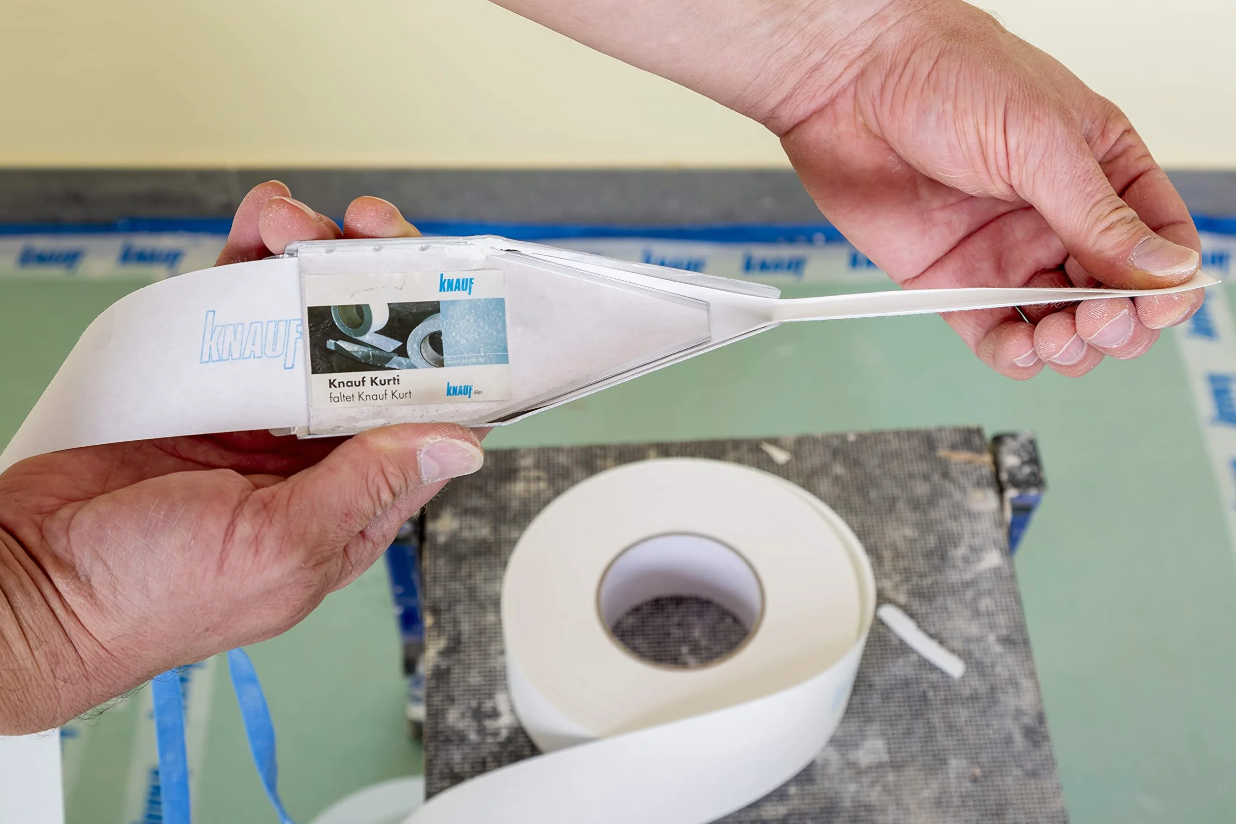Knauf Nastro adesivo Kurt, bianco, 25 m