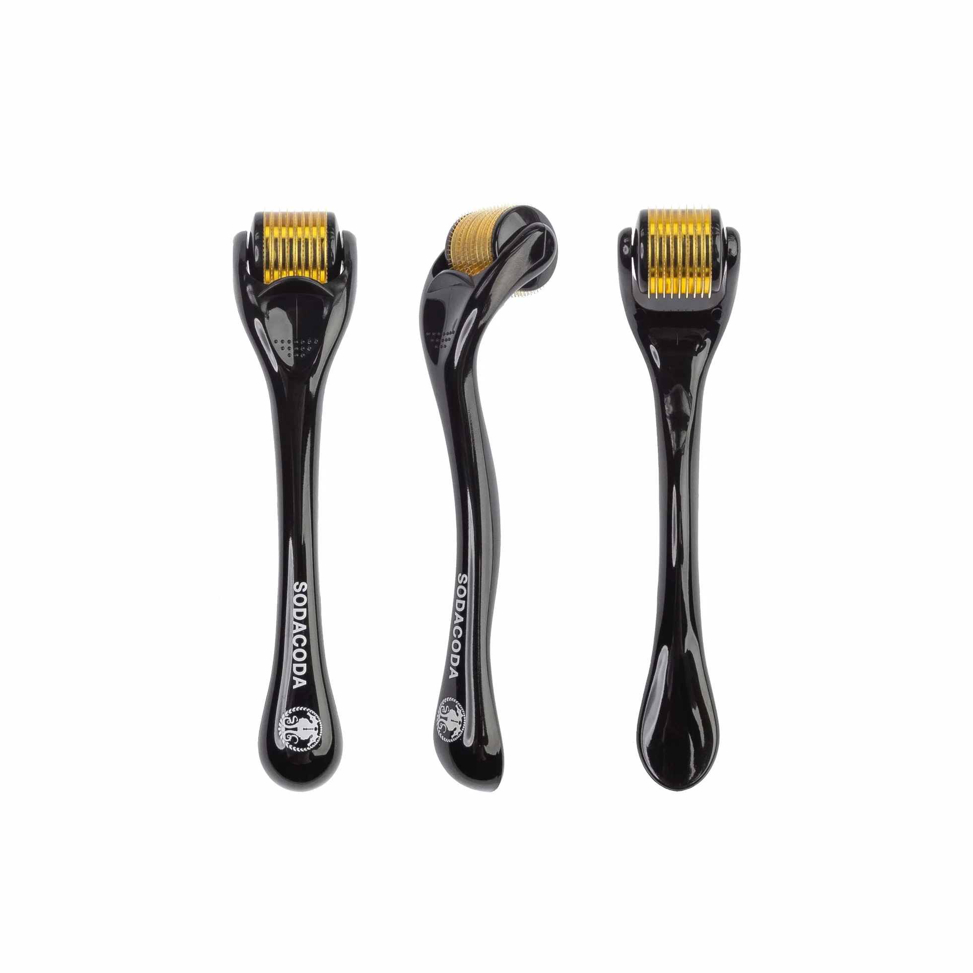 3.00 mm - SODACODA 540 Titanio Micro Aghi Dermaroller Microneedle - per la pelle bella e sana - cura e trattamento