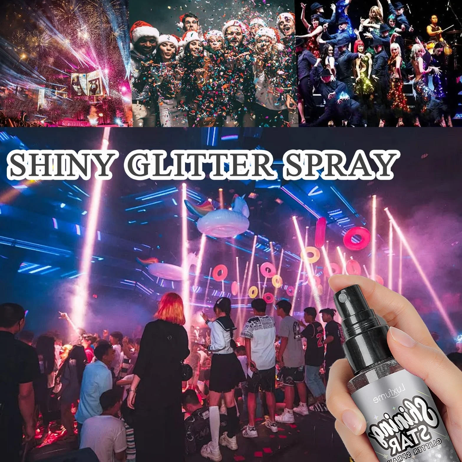 Spray glitter glitter glitter spray per capelli e twill glitter spray glitter glitter per fai da te spray glitter per capelli spray glitter per capelli spray glitter vestiti body glitter spray glitter
