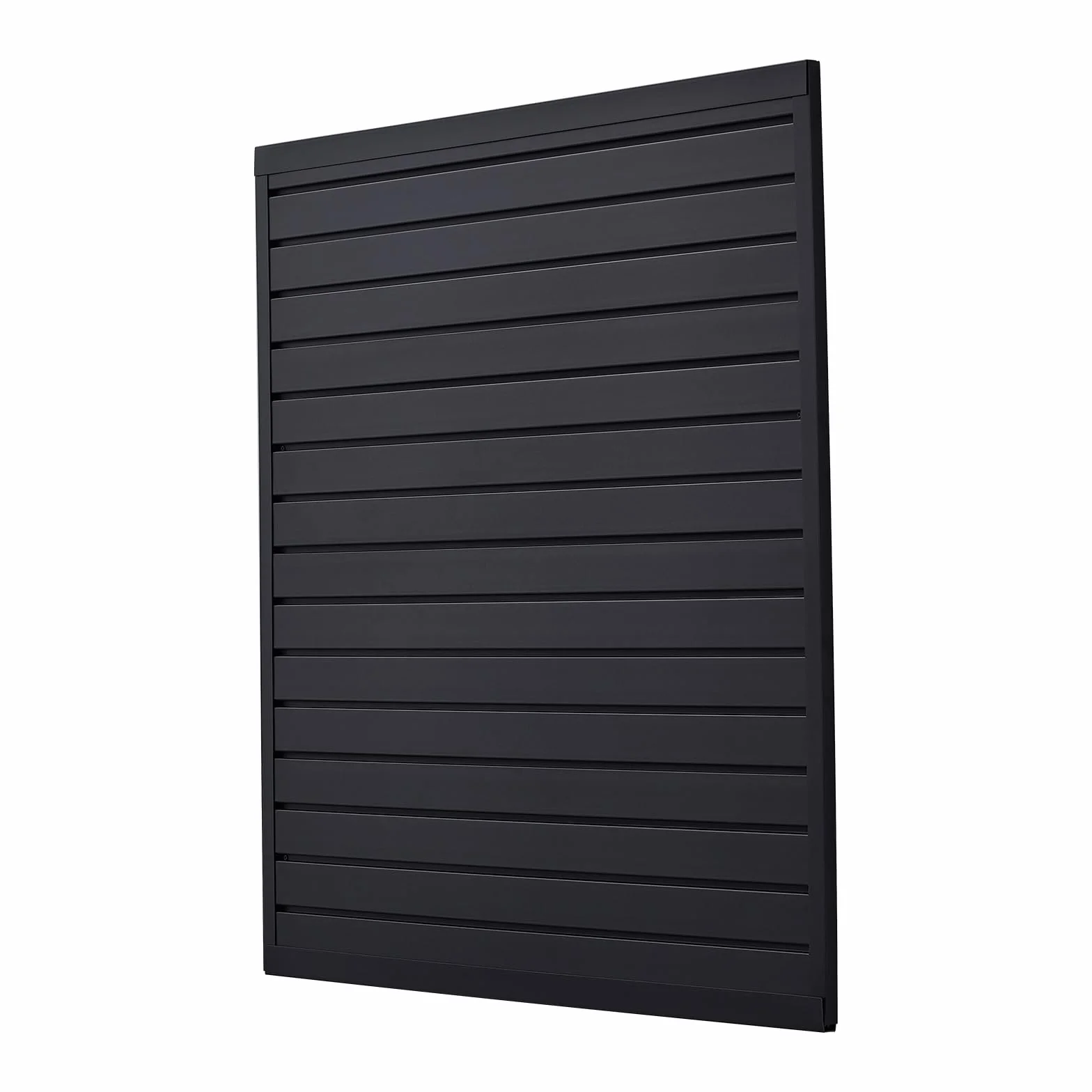 VEVOR Pannelli per Pareti a Doghe Modulare Nero 1230 x 1235 x 20 mm