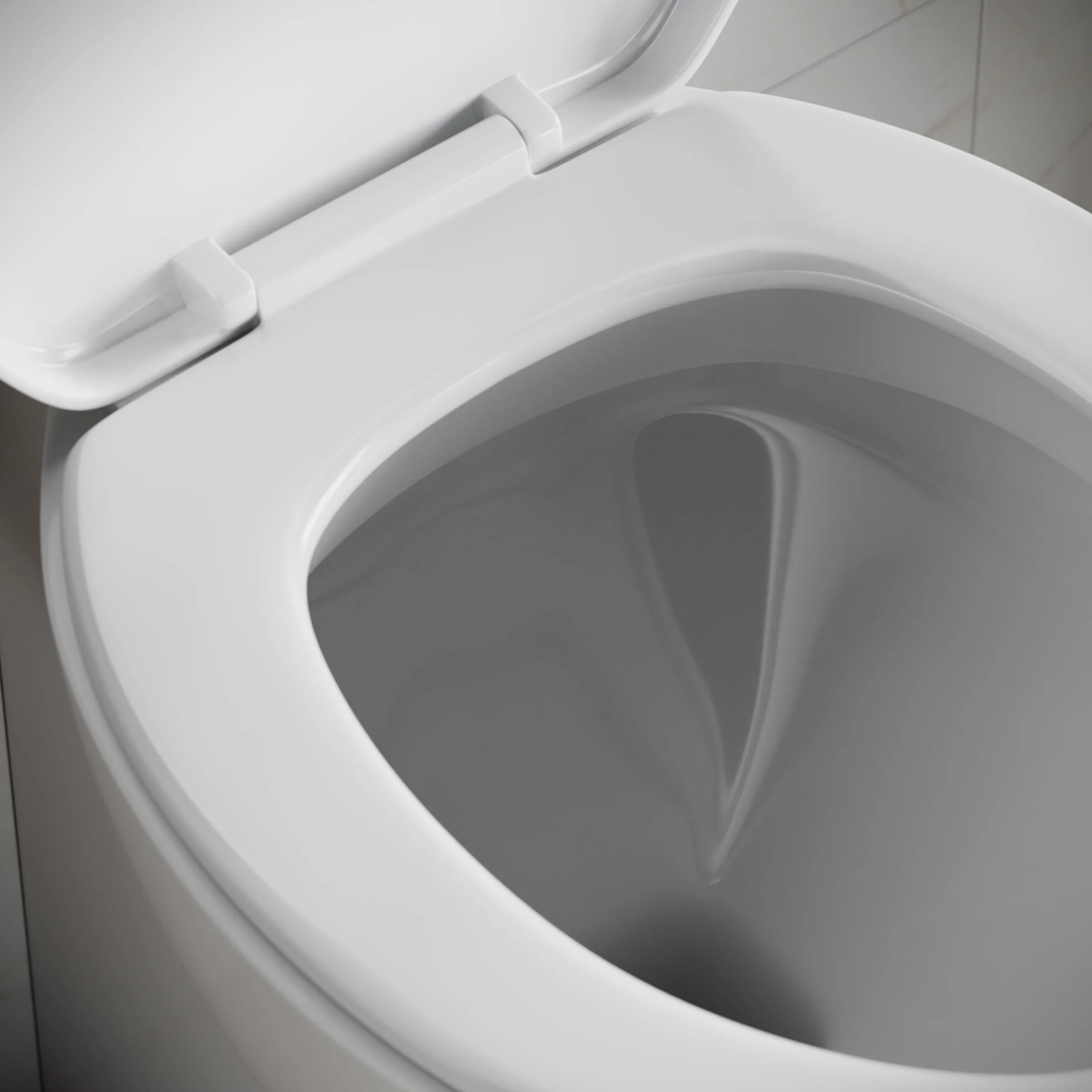 Ceramica Filomuro Vaso Bidet Sedile Copri-wc Mod. Doha Bianco Lucido