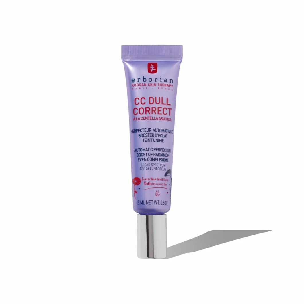 Erborian - CC Dull Correct - Trattamento Perfettore Automatico del Teint - Booster di Luminosità, Uniforma e Illumina il Teint - Per Pelli Spente e Affaticate - Trattamento Cosmetico Coreano