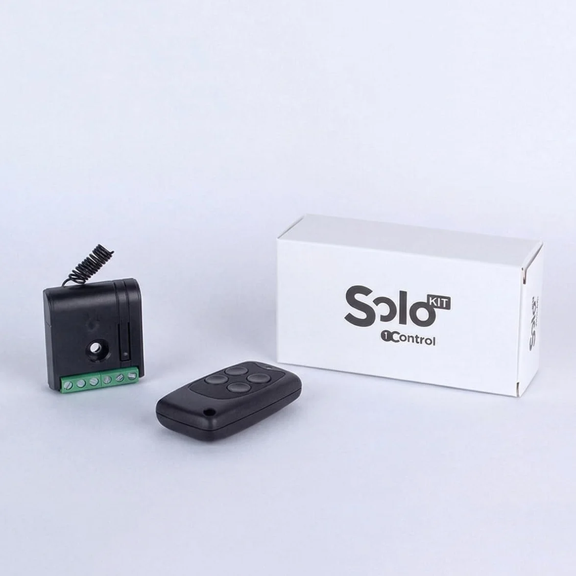 1Control SOLO KIT Ricevente universale 433MHz 1 canale radiocomando per apricancello