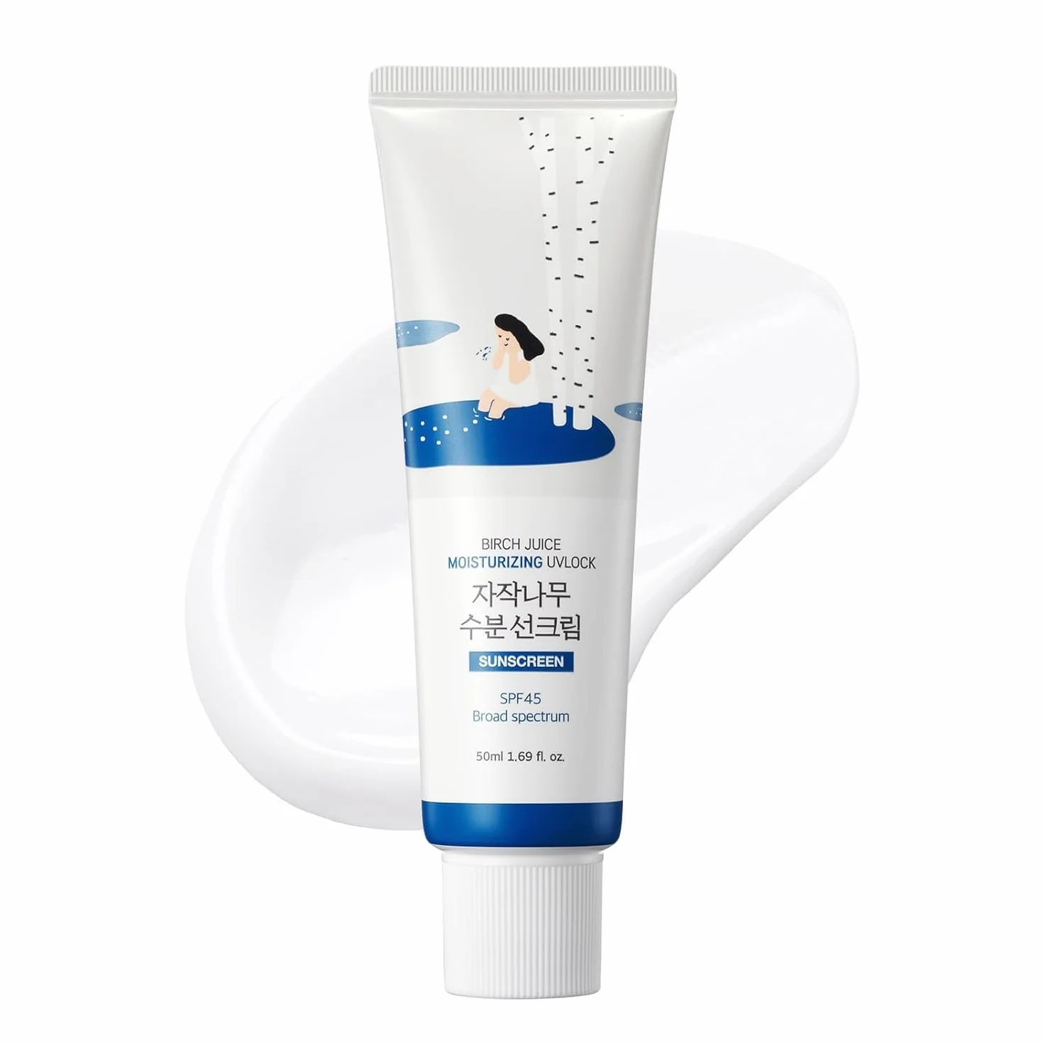 ROUND LAB Birch Juice Moisturizing Sunscreen SPF50 PA++++ (50 ml)