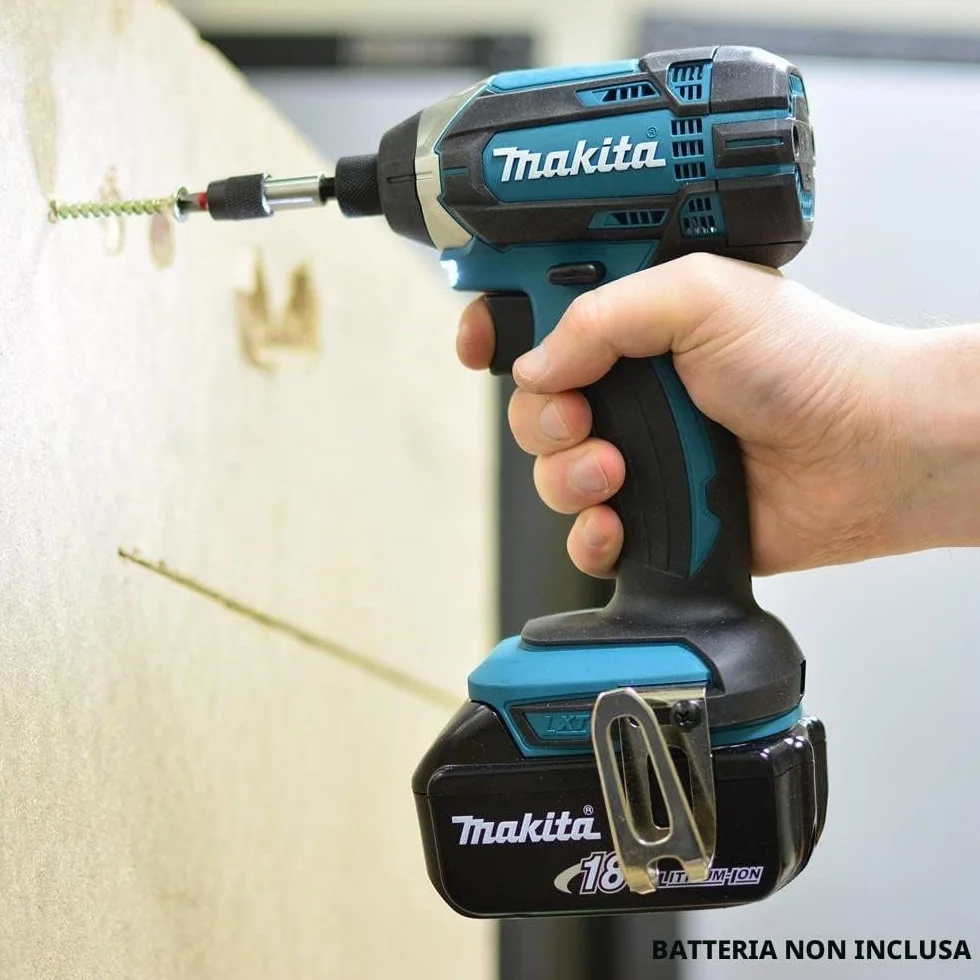 Makita DLX6104TX2 18 V Li-Ion LXT Combo Kit 3 batterie 5,0 Ah doppia porta caricatore borsa attrezzi