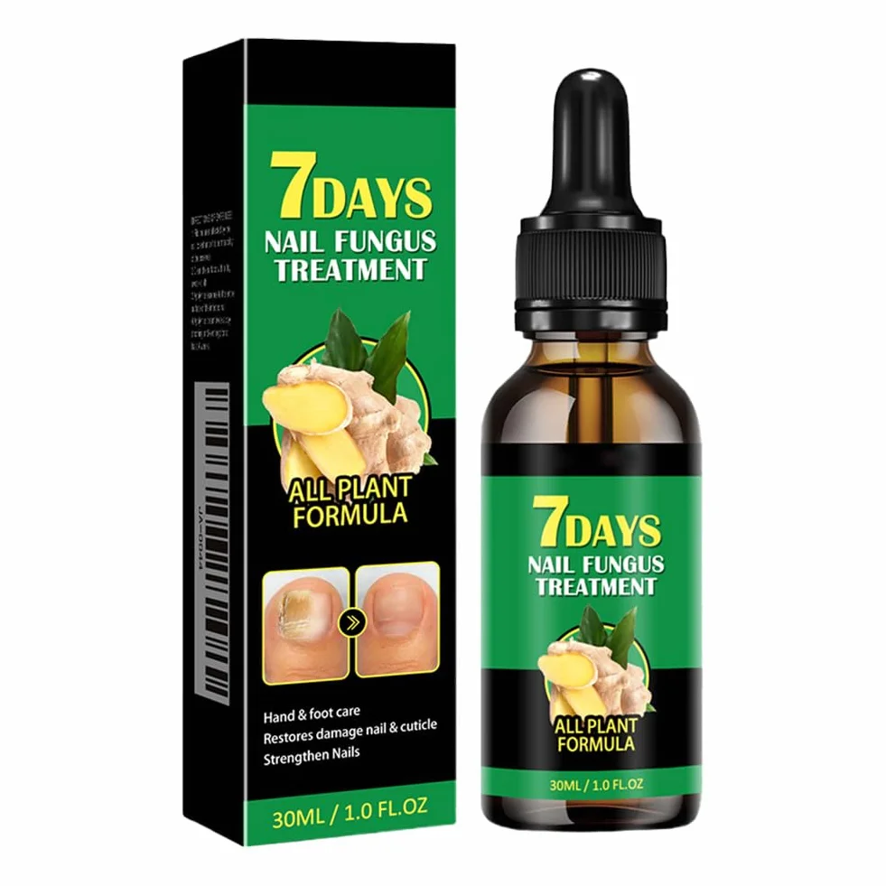Siero per Unghie allo Zenzero da 30 ml, Siero per Unghie Rinforzante e Riparatore, Olio per Unghie allo Zenzero per Rafforzare le Unghie