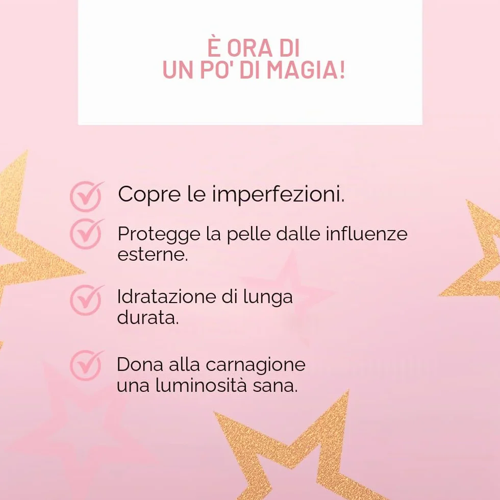Eveline Cosmetics Magic Skin CC Crema di Bellezza Idratante per Rossori 8-in-1 con Acido Ialuronico e Vitamina E, 50ml