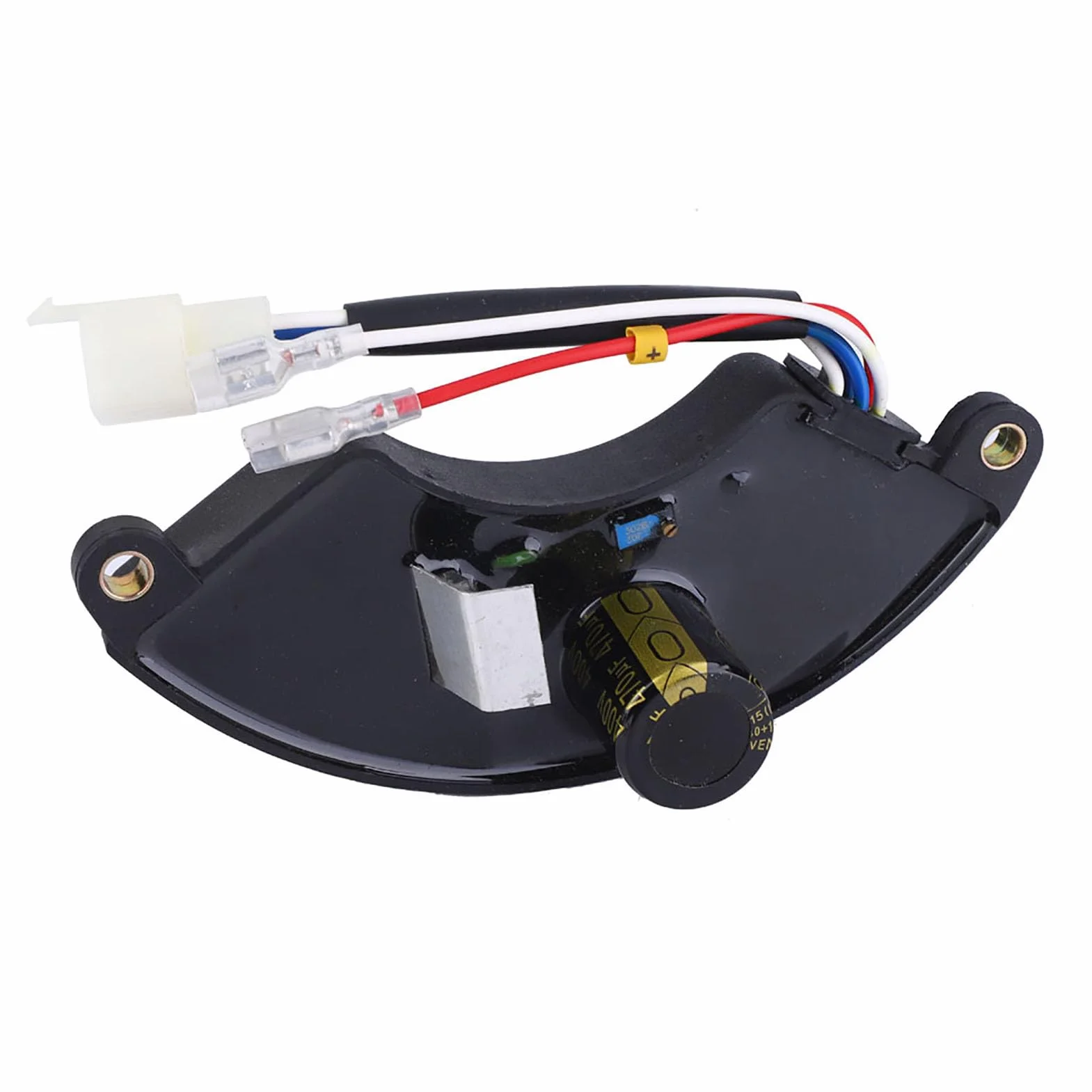 Regolatore Tensione AVR 400V 470uF 5000W per Generatore Benzina 168F Nero