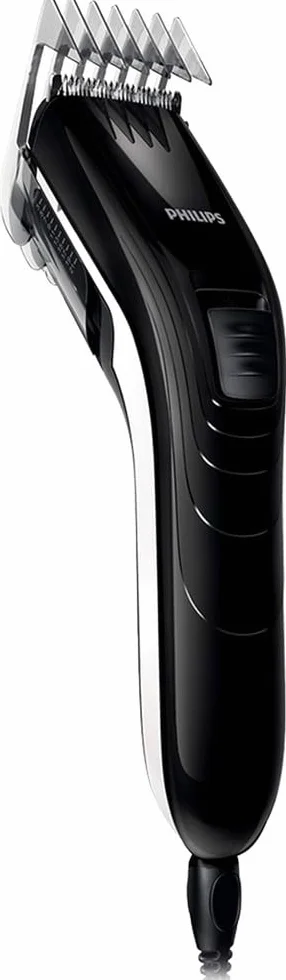 PHILIPS Hair Clipper Regolacapelli Con 11 Impostazioni Di Lunghezza, Con Cavo, Modello Qc5115/15, Nero