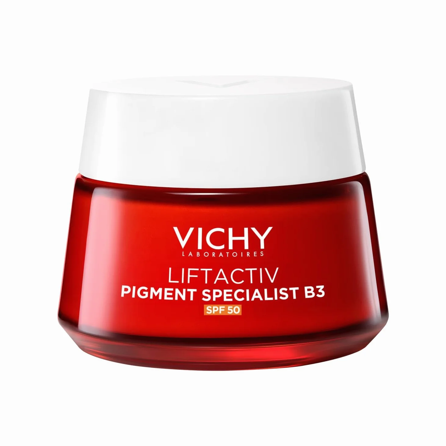 Vichy Liftactiv Crema Viso B3, Crema Viso Anti-Macchie, Adatta a Tutti i Tipi di Pelle, Previene le Nuove Macchie, Risultato Uniformante, Con Niacinamide, Vitamina B3 e SPF 50, 50 ml | Crema da giorno per pelli sensibili con macchie pigmentate, con protez