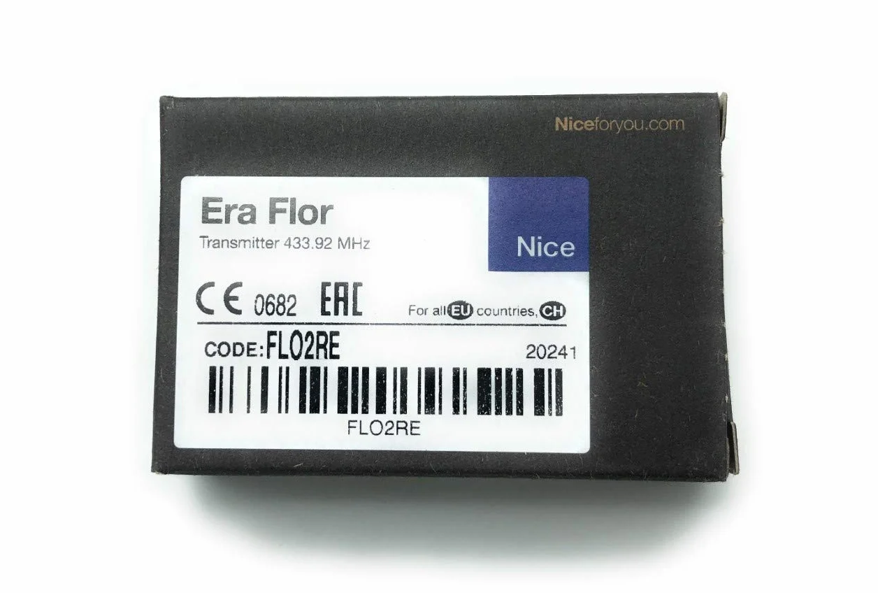 NICE FLO2RE ERA FLOR 2-canale Telecomando radiocomando 433,92Mhz Trasmettitore
