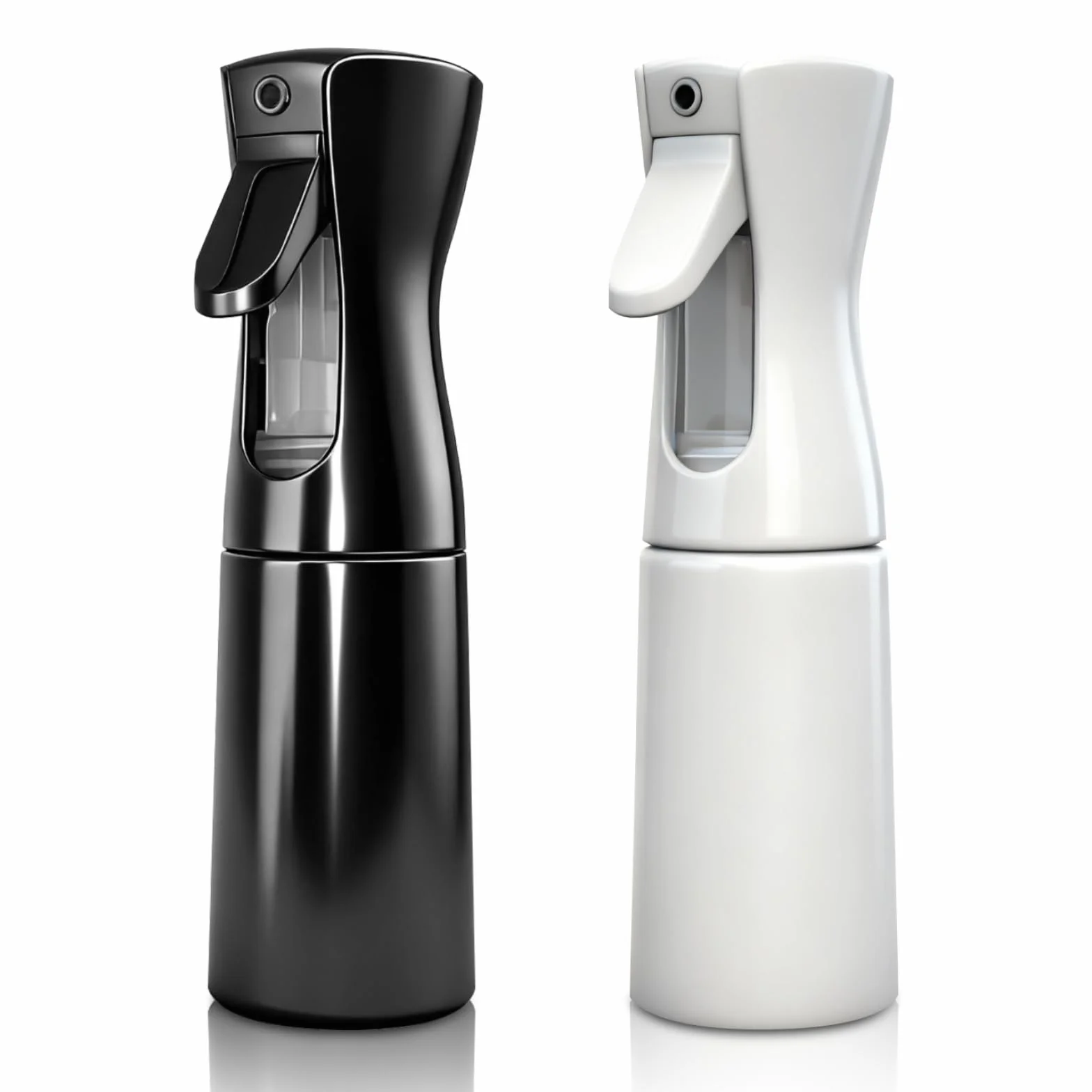 2 Pack Spruzzino Acqua, 200ml Spruzzino per Capelli, Spray Bottle con Nebbia Fine Continua per Piante, Pulizia, Alcool, Salone, Strumento per Capelli