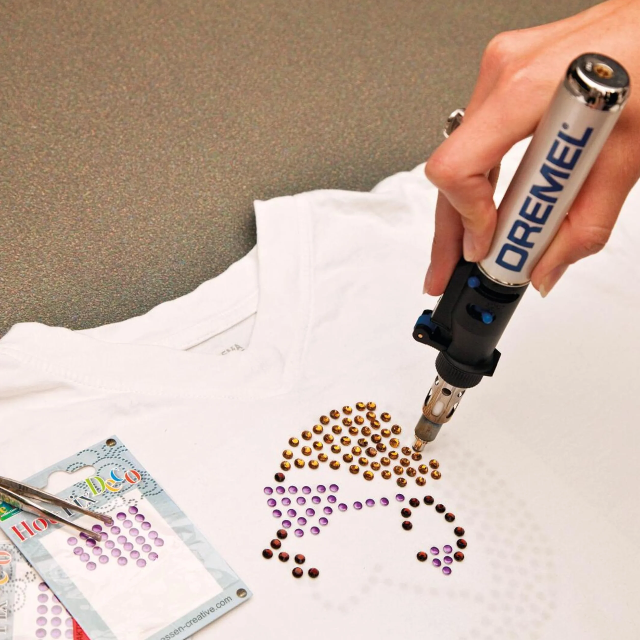 Dremel Versatip 2000 Kit di Saldatura a Gas Butano con 7 Punte Intercambiabili