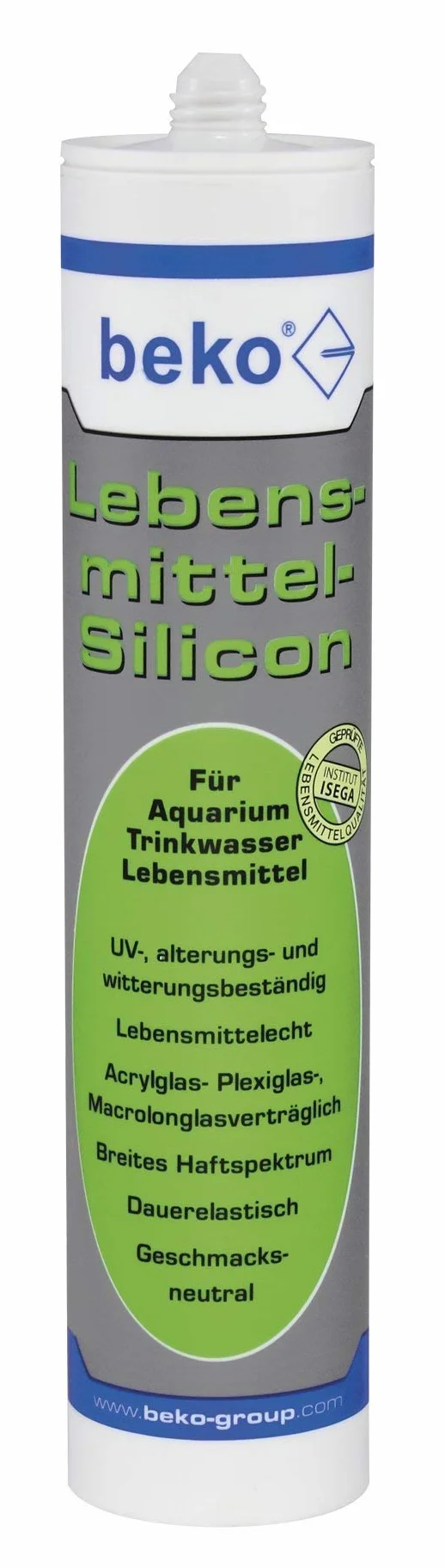 Beko FoodLine 227 01 Silicone Alimentare 310 ml Trasparente