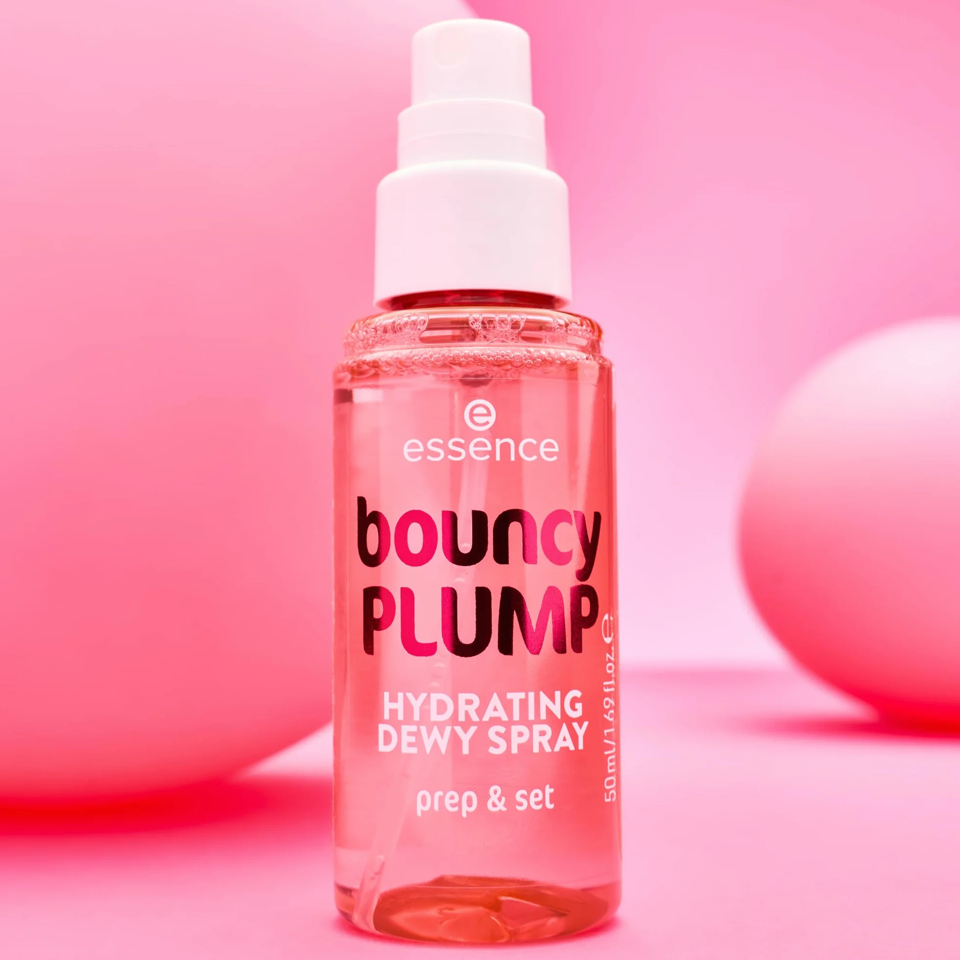 essence bouncy PLUMP HYDRATING DEWY SPRAY, idratante, curativo, correttore, rugiadosa (50ml)