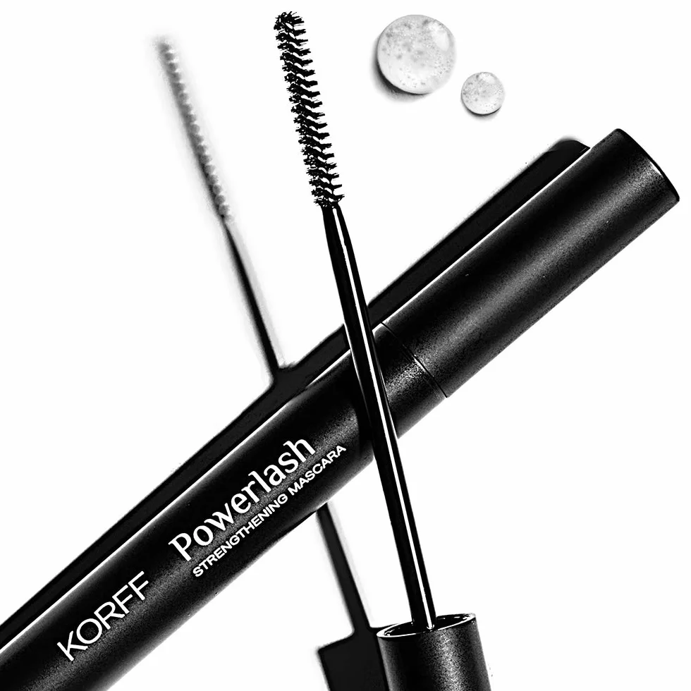Korff Powerlash Mascara Rinforzante, Trattamento in Siero per Ciglia, Cura per rafforzare la crescita delle ciglia, 7.6 ml
