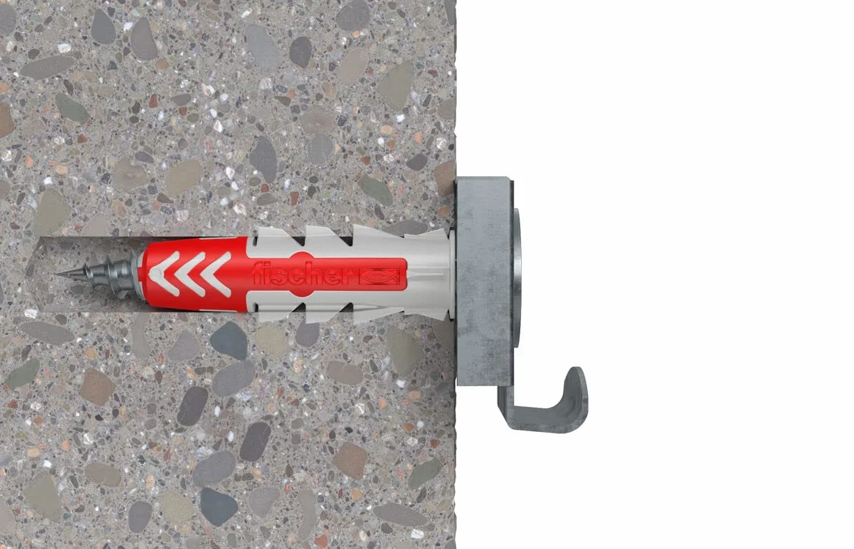Fischer Kit Appendi Specchi Duopower do Mocowania na Ścianie i Gipsie