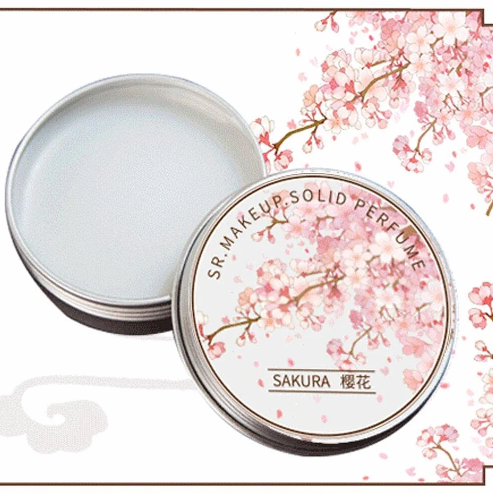 Wudaizhi Balsamo profumato Solido in Stile Vintage - Fragranza squisita e duratura, Perfetto per Un Aroma Sottile ed Elegante