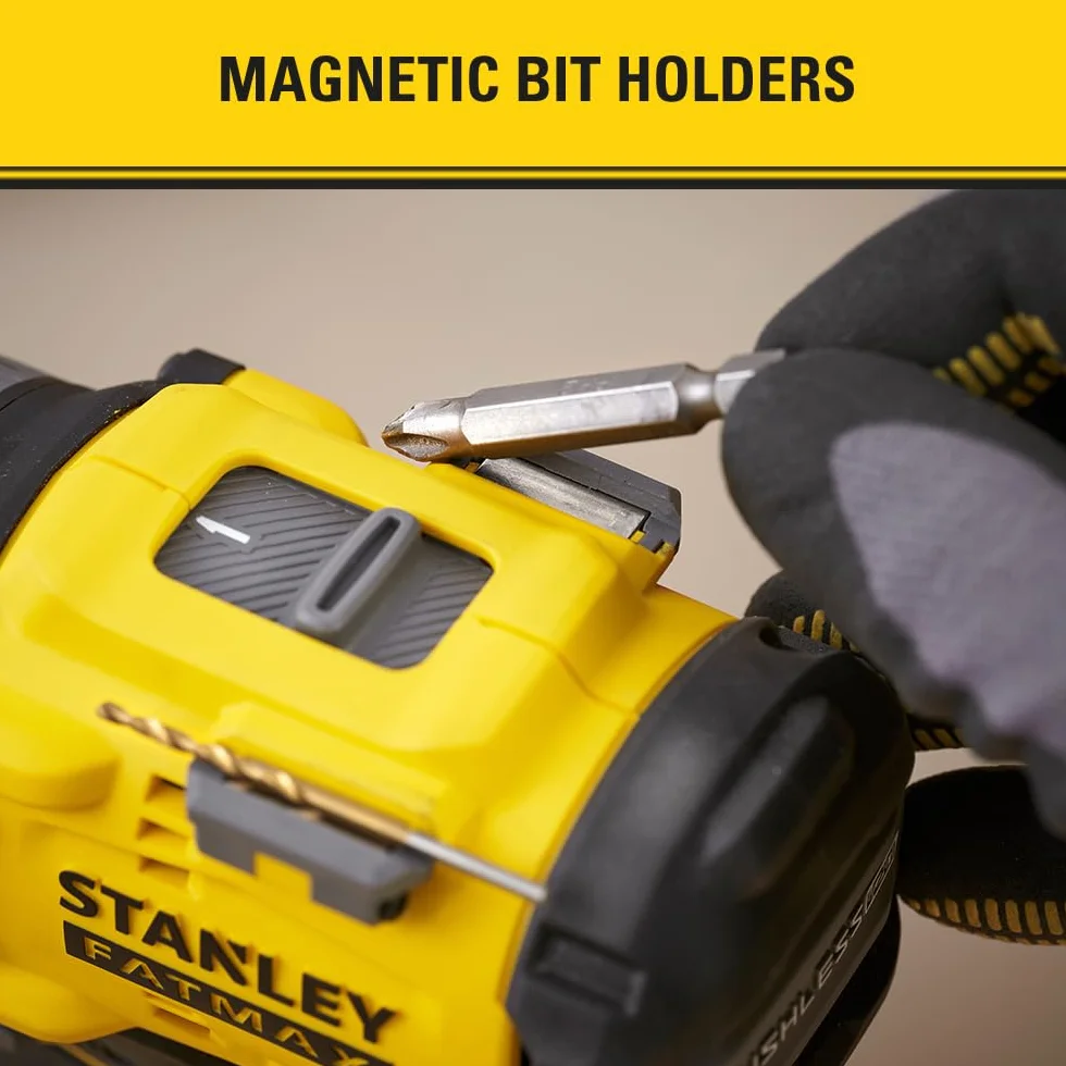 STANLEY FATMAX Trapano avvitatore a batteria senza spazzole 18V V20 SFMCD725B-XJ