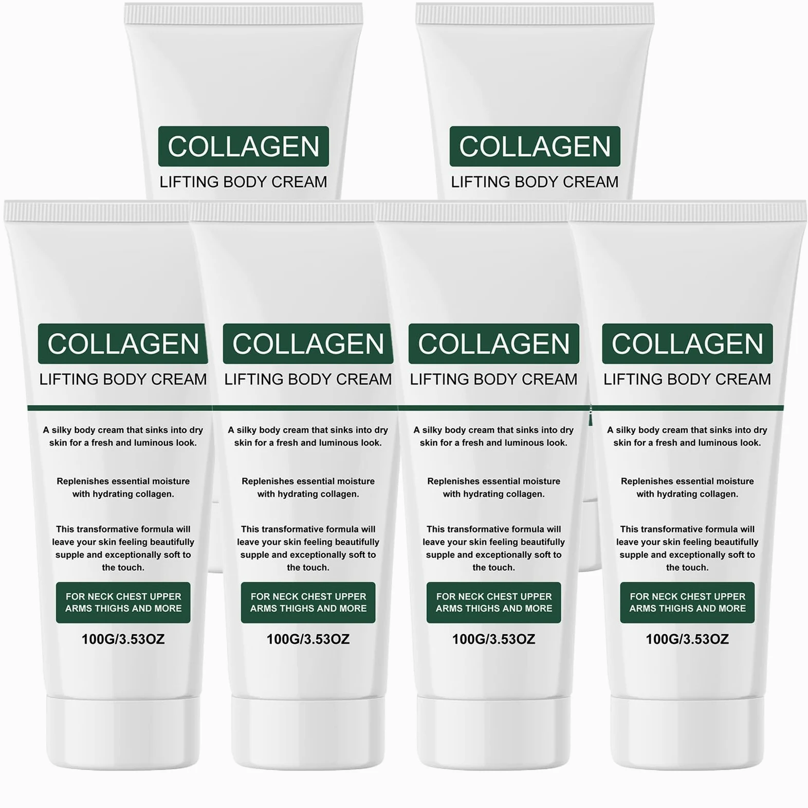 Olio per il corpo al collagene con texture setosa idratante, lozione per il corpo rassodante, olio idratante per la cura della pelle per donne, per la cura quotidiana del corpo e della pelle (6