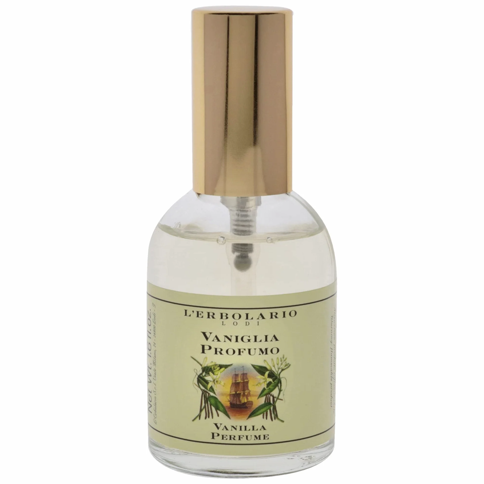 Lerbolario Perfume Vanilla, 50 ml, Confezione da 1, 1