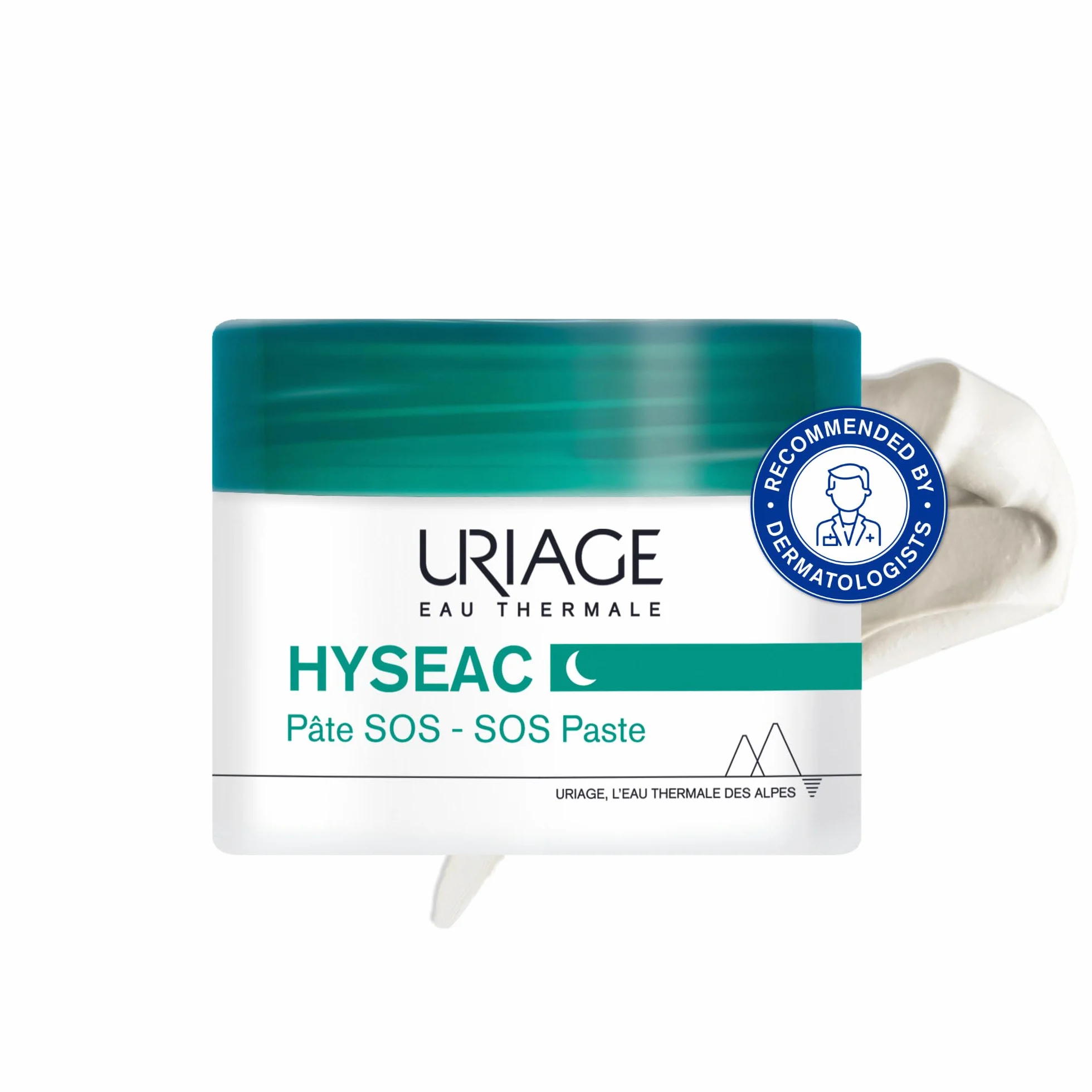 Uriage Hyseac Pasta SOS con Árbol del Té, Zinc y Arcilla Verde - Acelera la Maduración de las Imperfecciones de la Noche a la Mañana y Limita las Marcas en la Piel - Para Granos e imperfecciones.