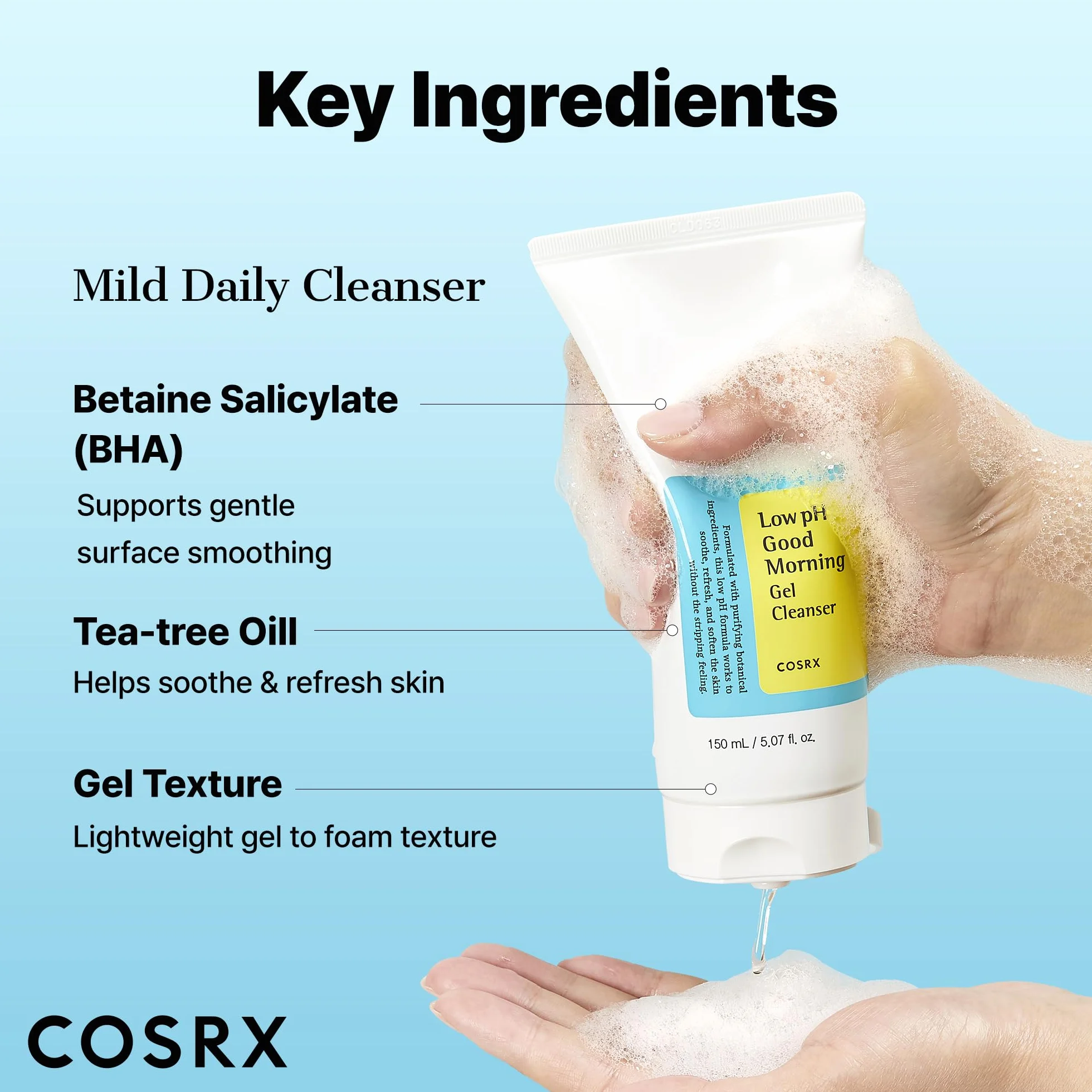 COSRX Low pH Gel Cleanser