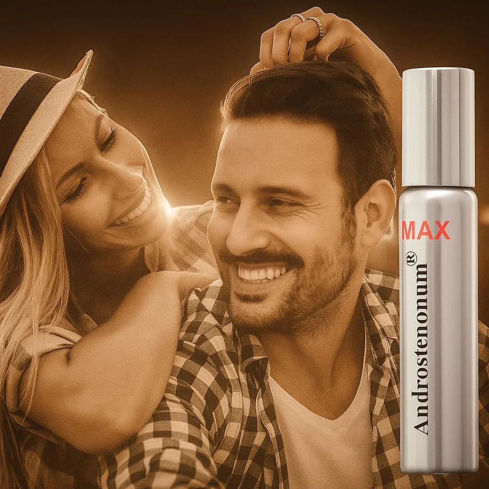 ANDROSTENUM MAX di Pherolec Global Profumo ai Feromoni Maschile - Colonia Fragranza di Lunga Durata Pheromone Essence 8 ml